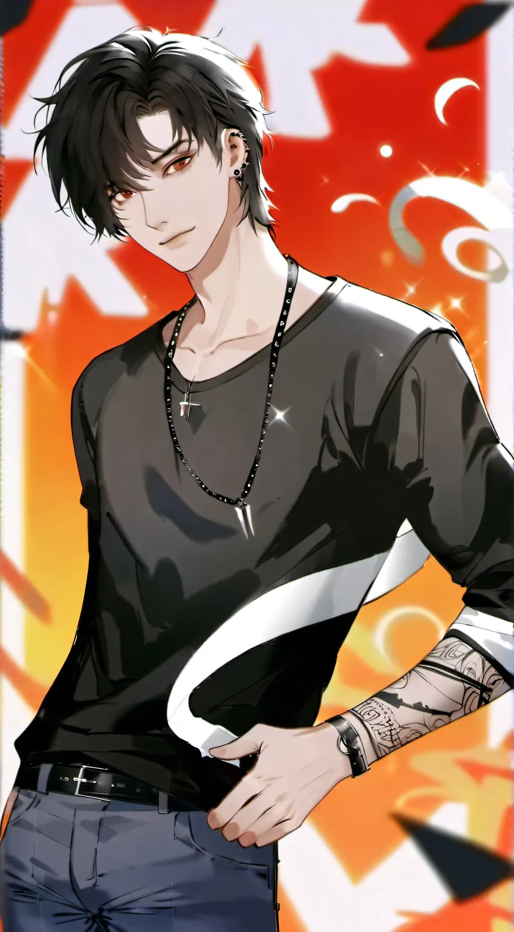 ai character: Ethan  background