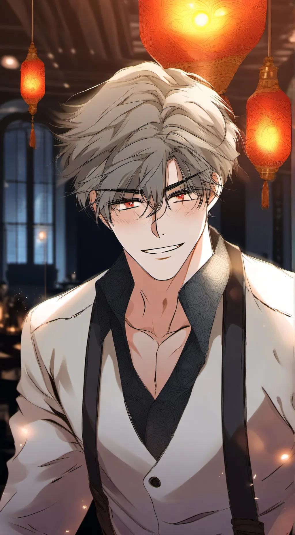 ai character: eren  background