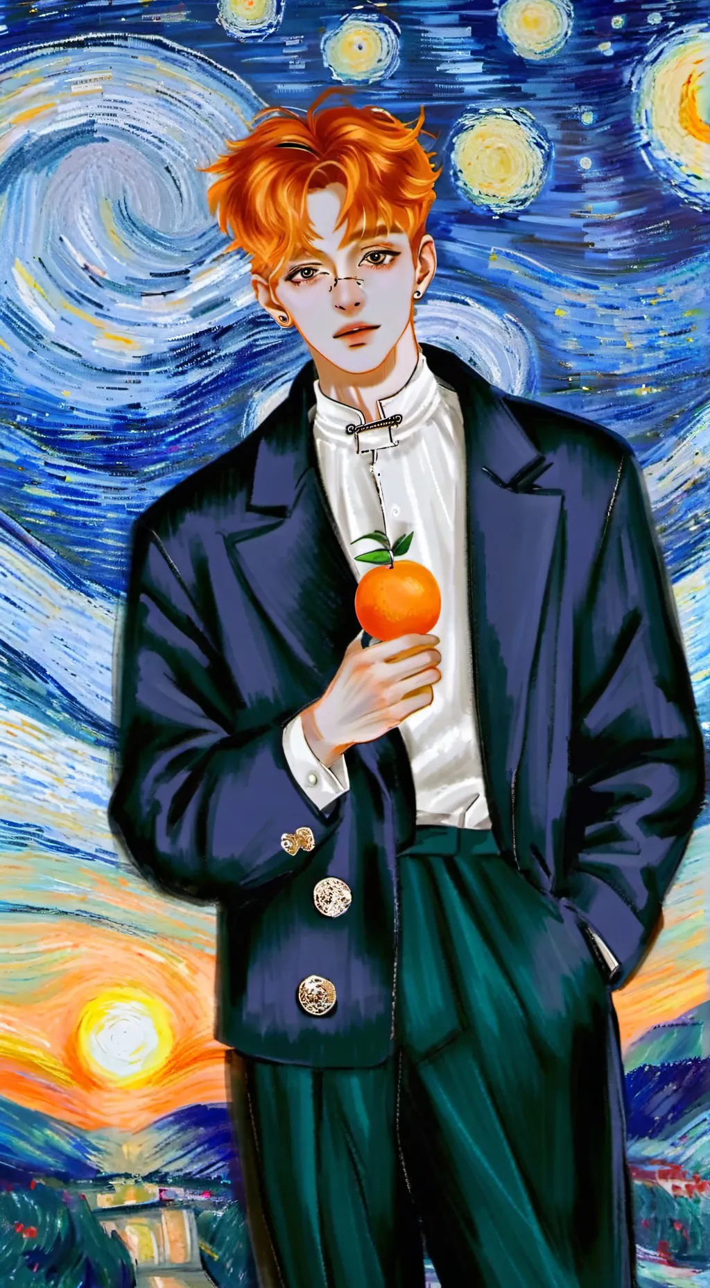 ai character: elliott background