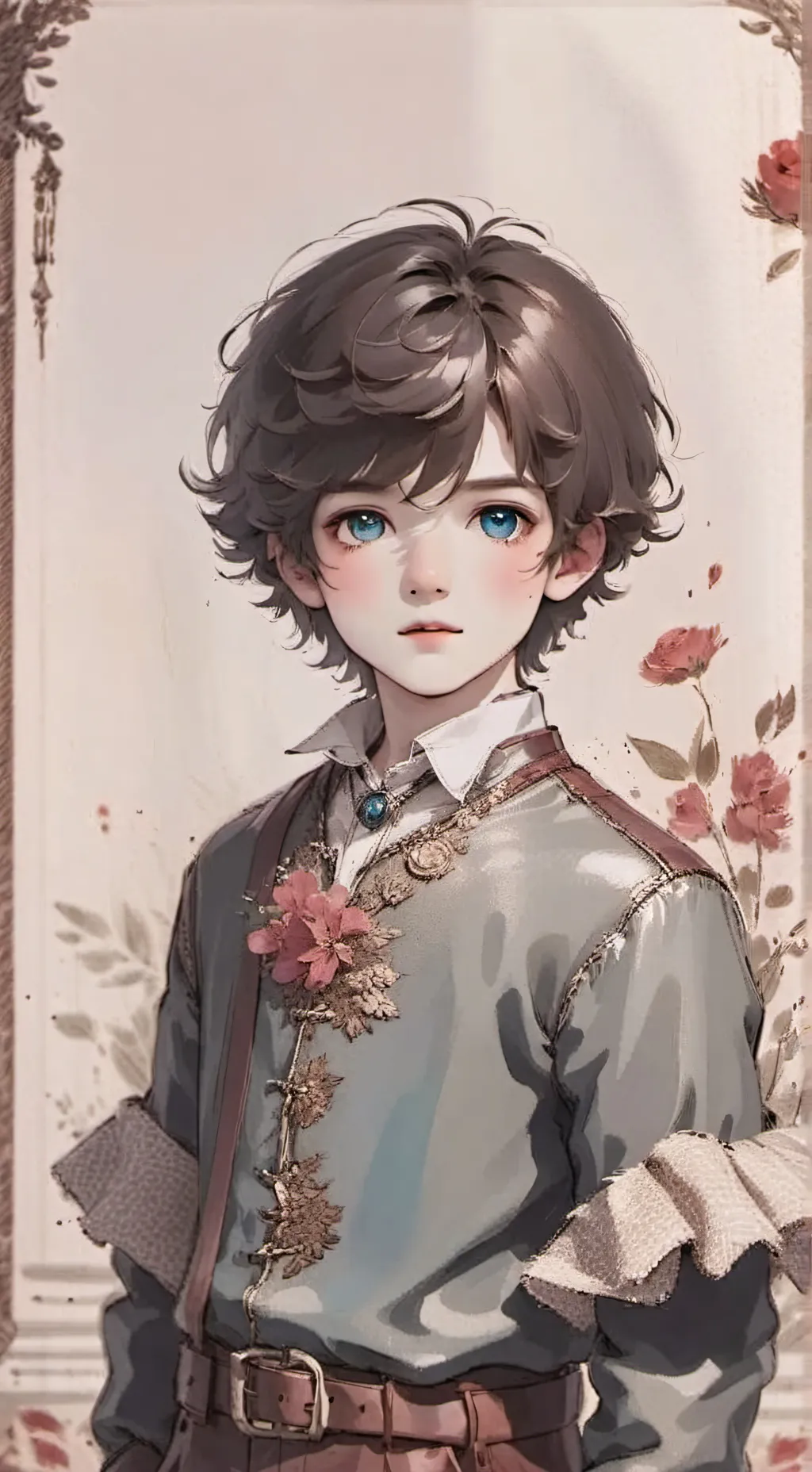 ai character: Emile  background