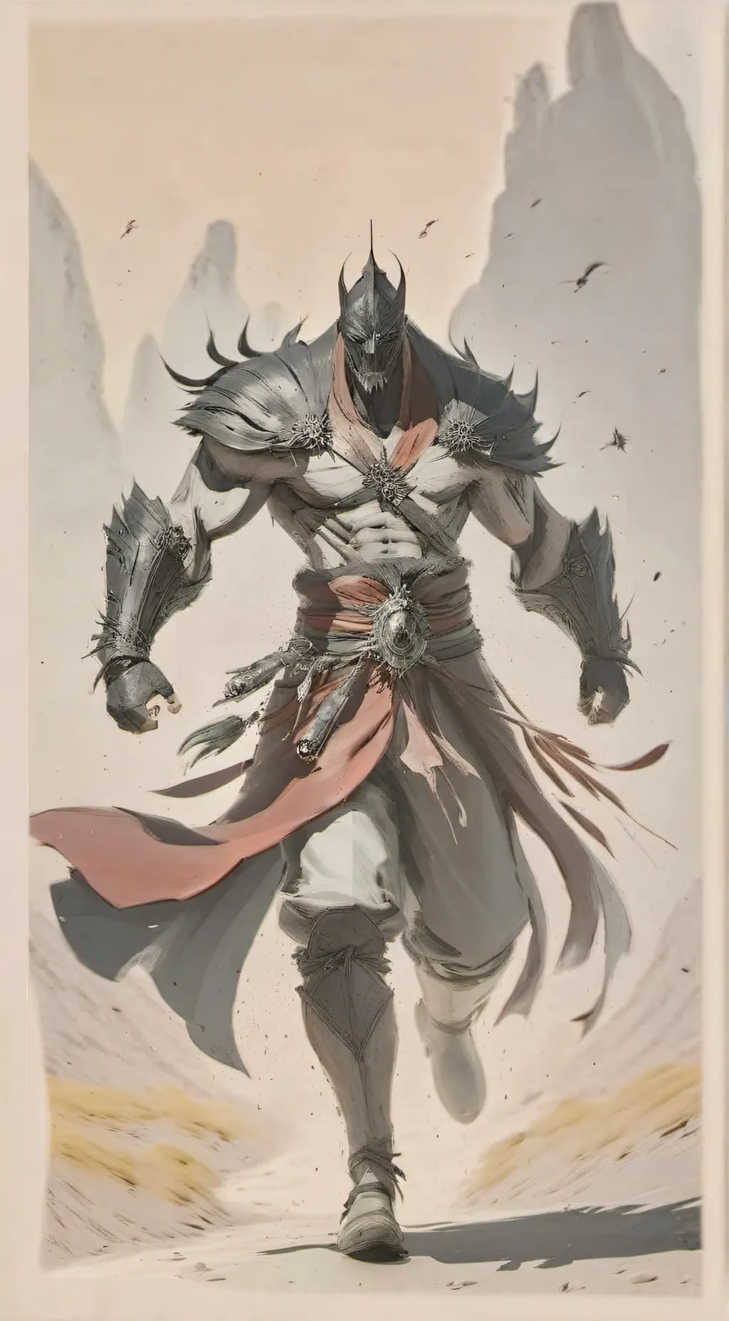 ai character: Melzargard  background