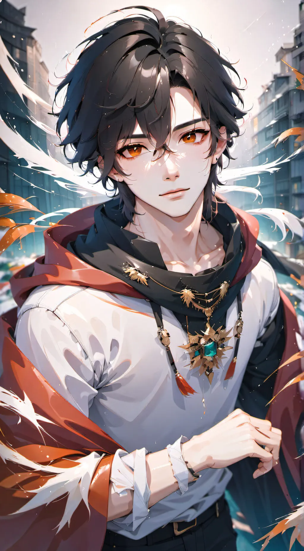 ai character: ~Oliver~ background