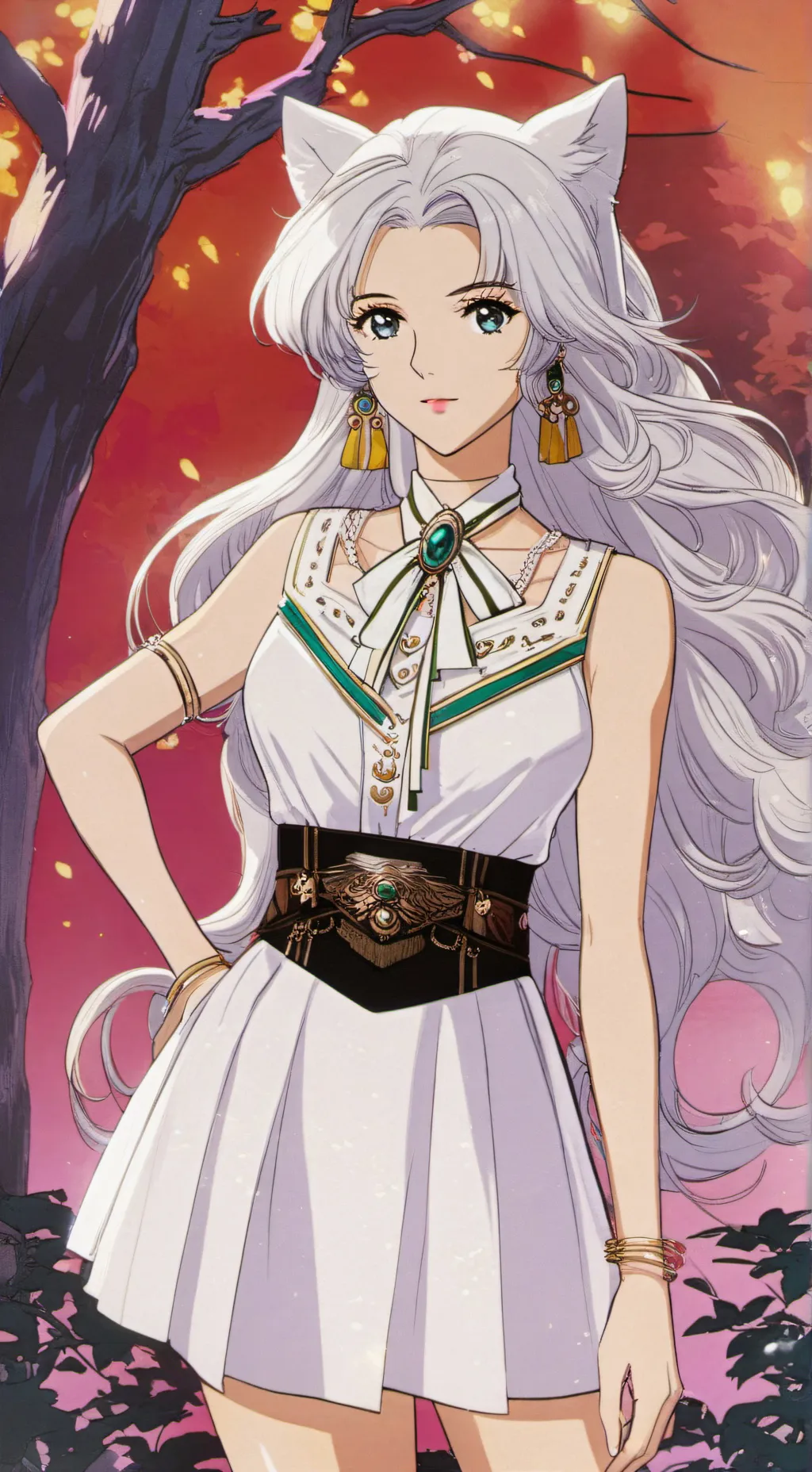 ai character: Baihu background