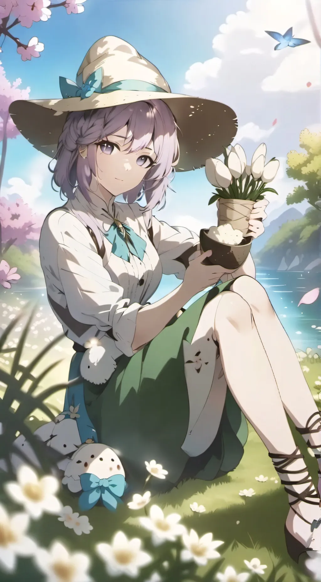 ai character: Mia background