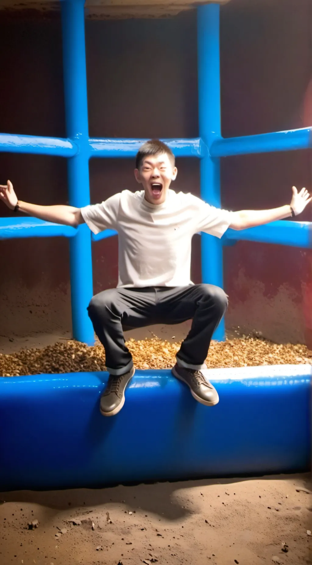 ai character: 😶😶😶😶😶 background