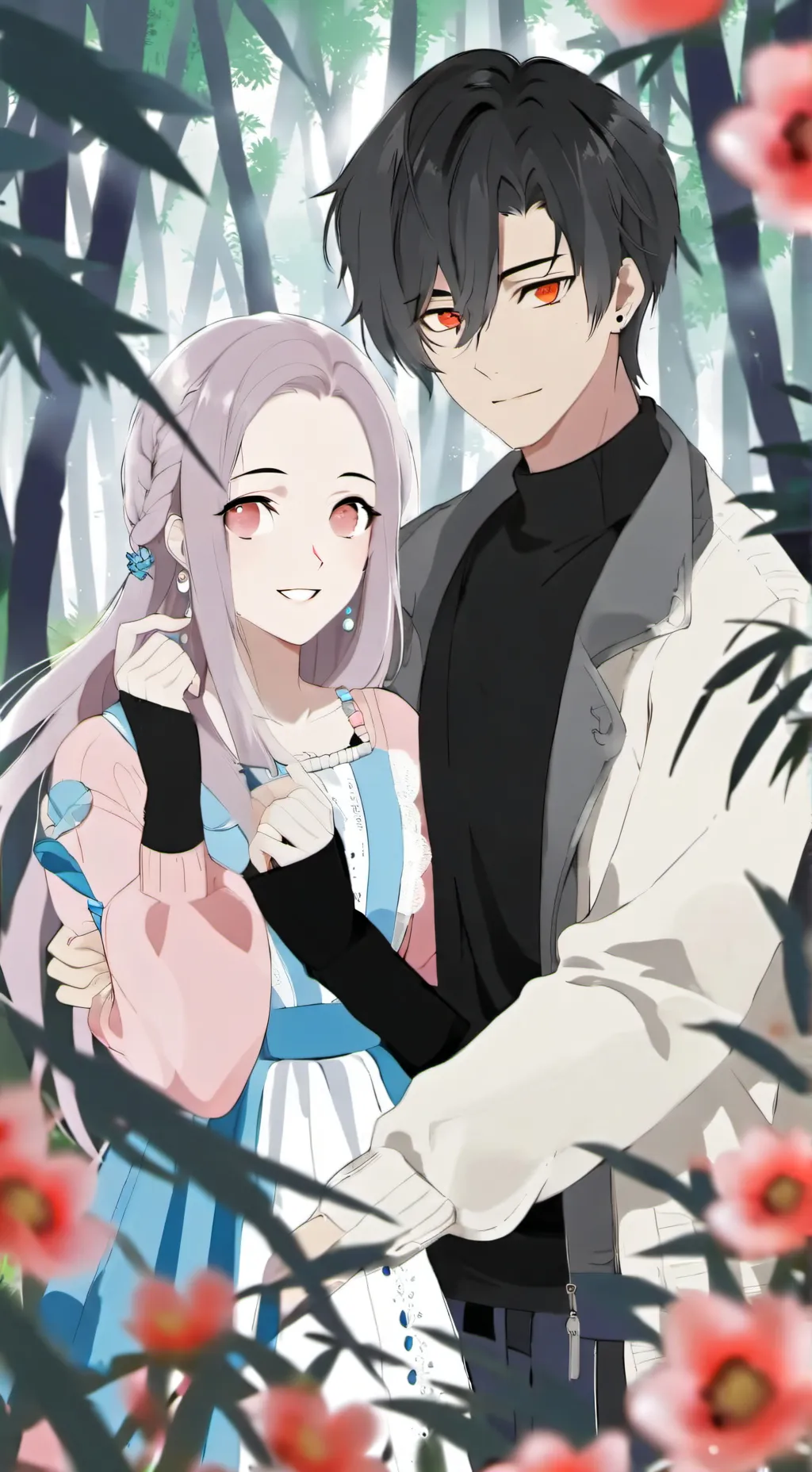 ai character: 《new life》 background