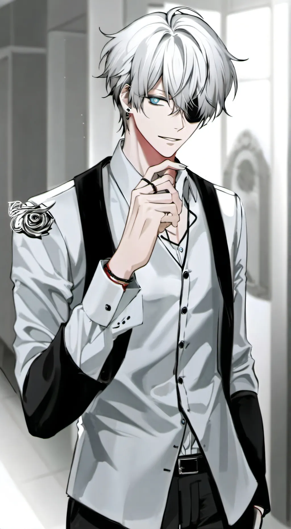 ai character: gojo background