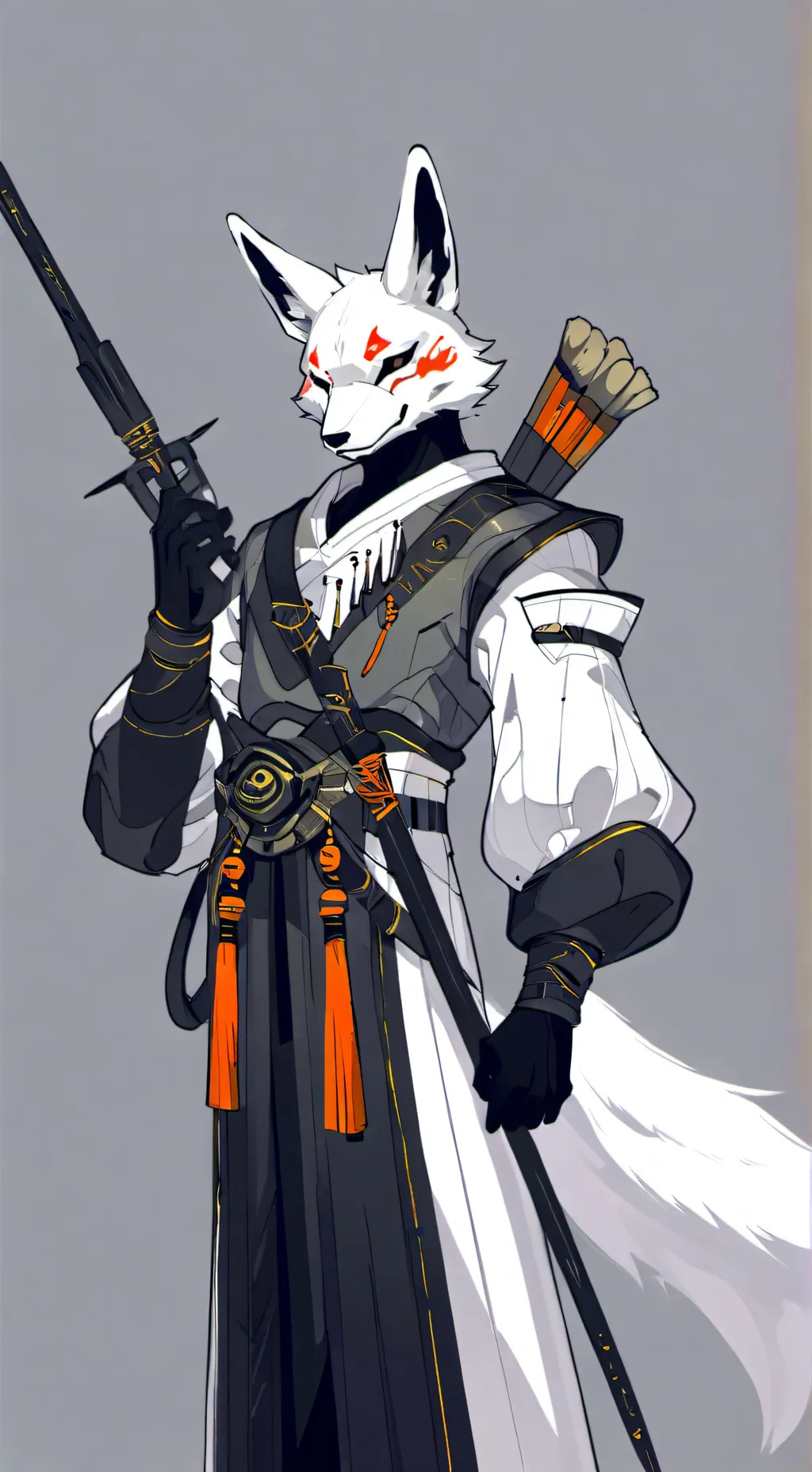 ai character: ⛓️kitsune🌟 background