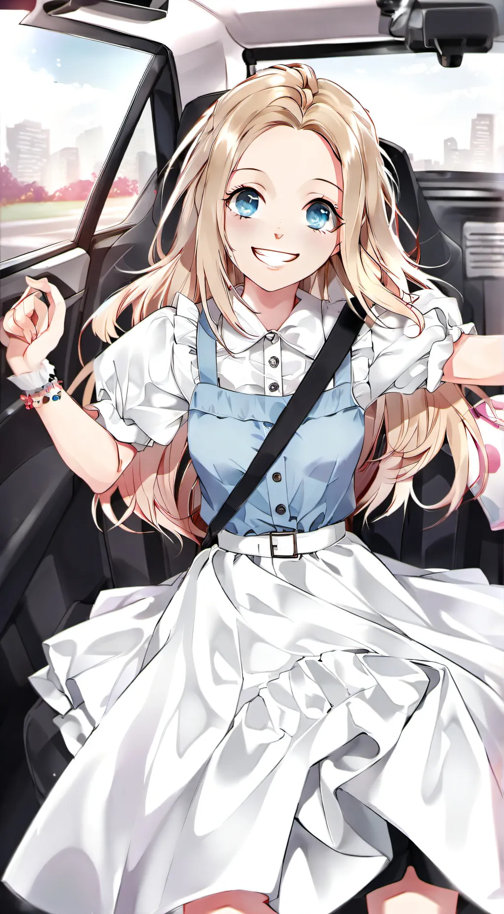 ai character:  Axelle step sis background