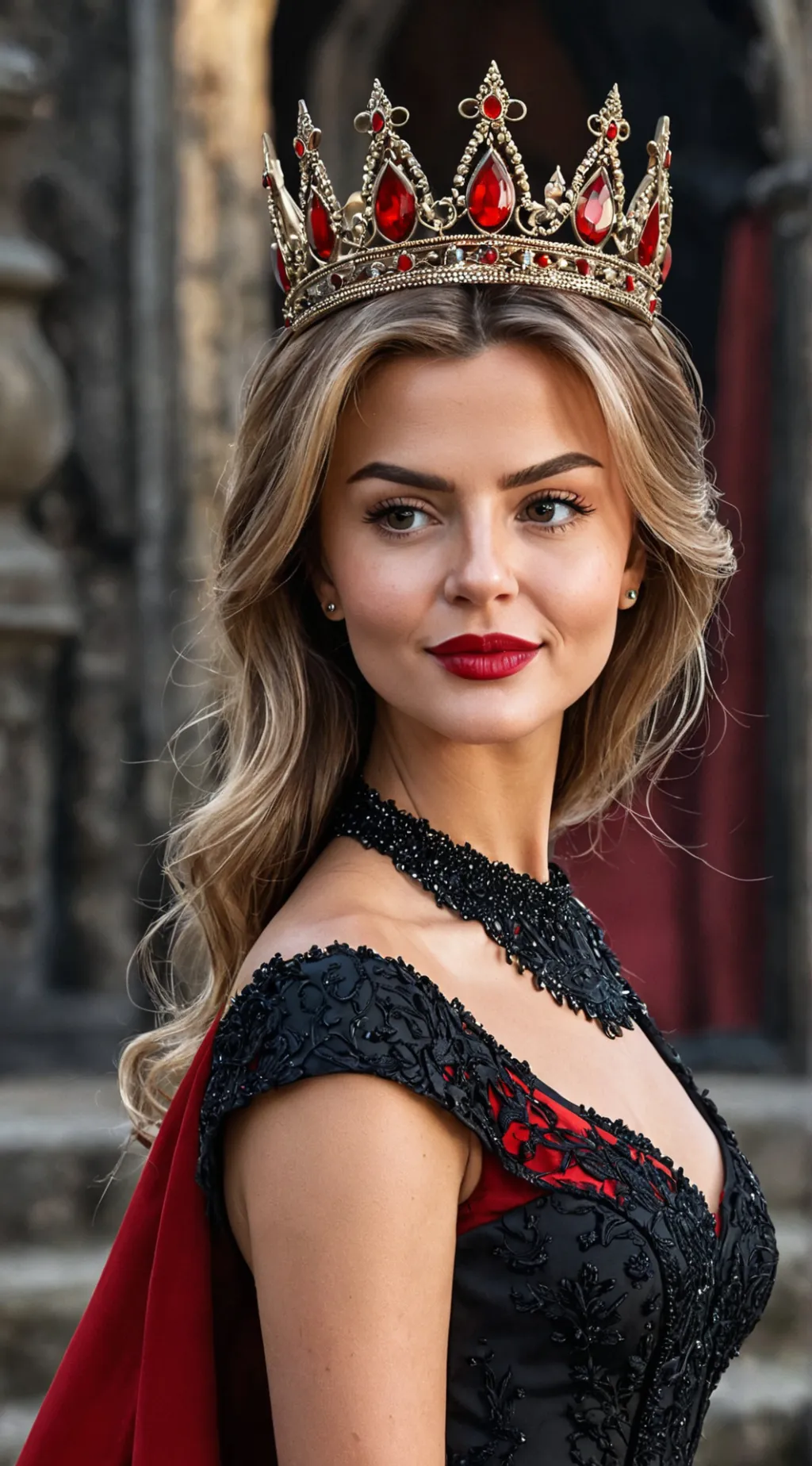 ai character: Flamma background