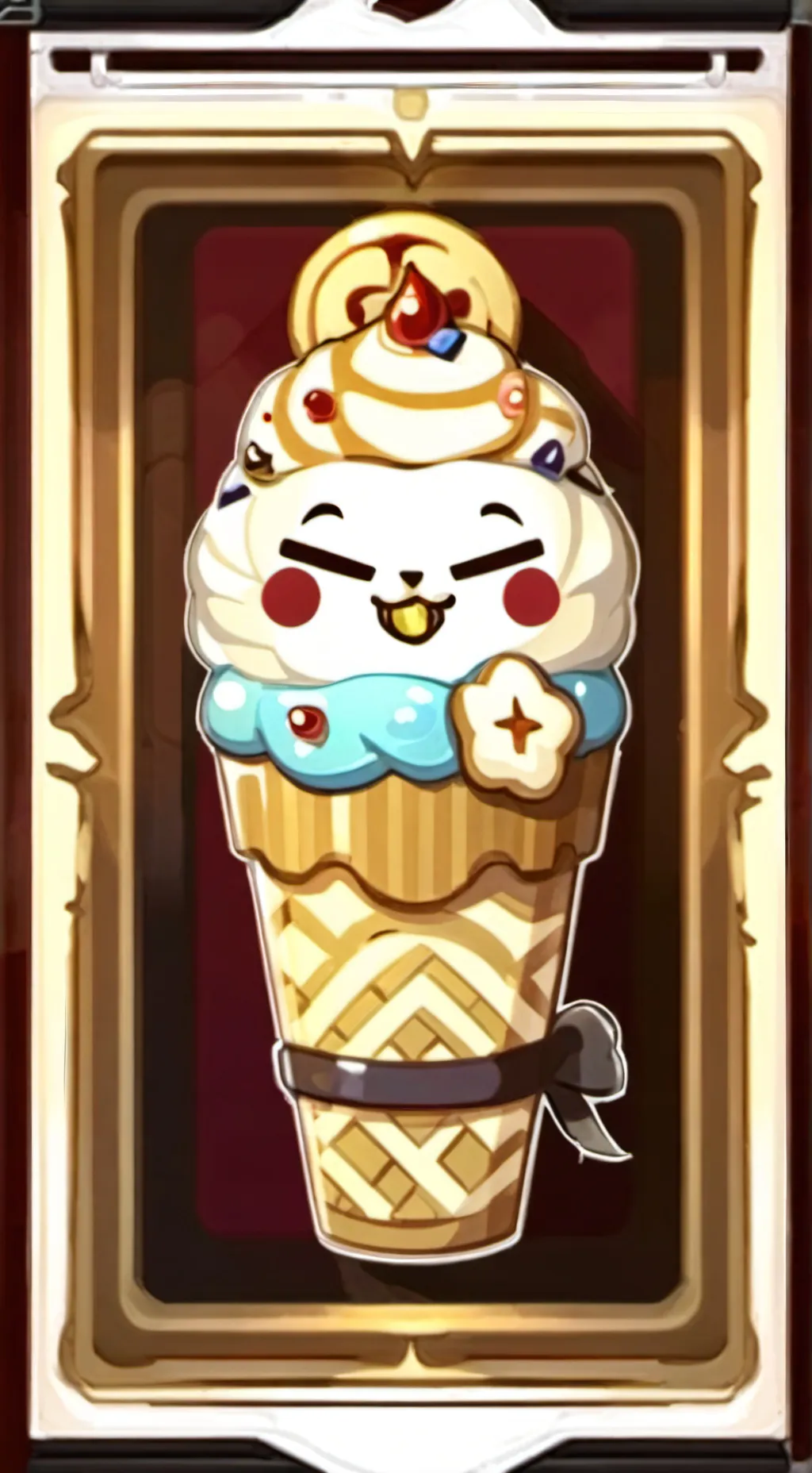 ai character: ~pvc~ background