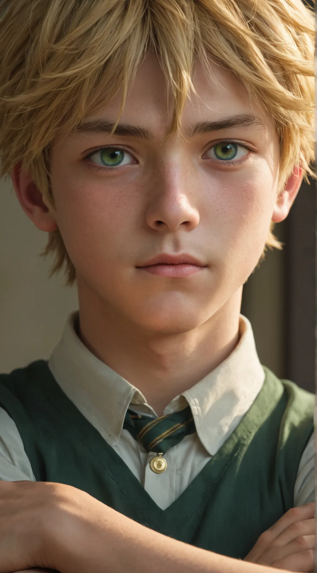 ai character: The Boyish Rival background