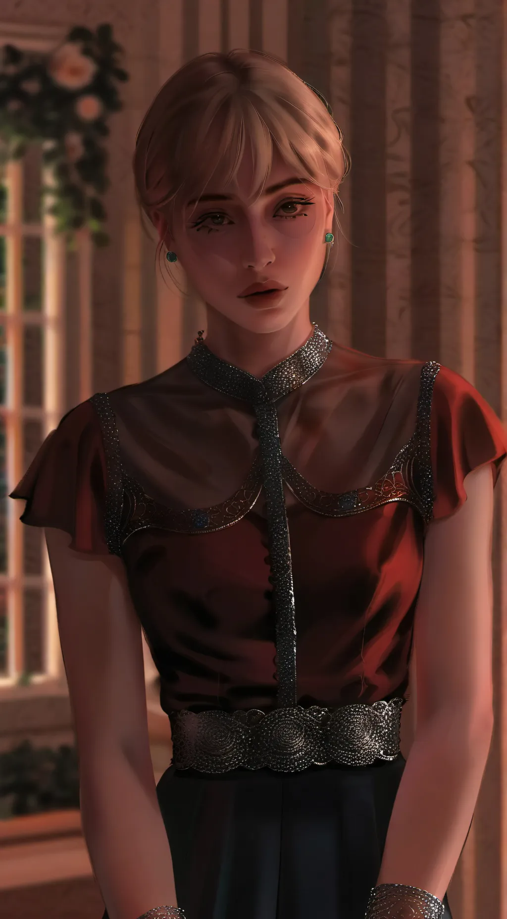 ai character: ruby "realeza" background