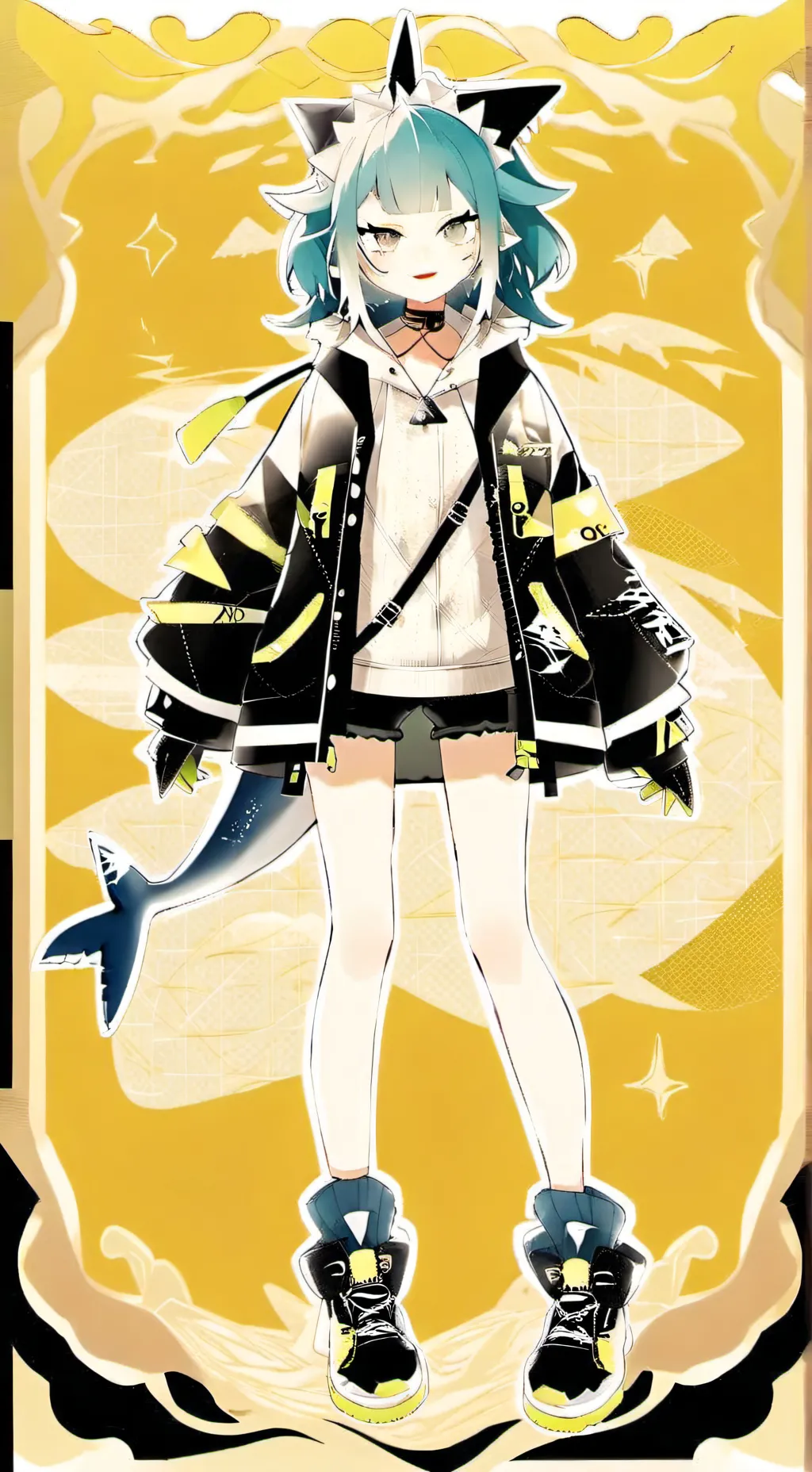 ai character: 💧 aqua💧 background