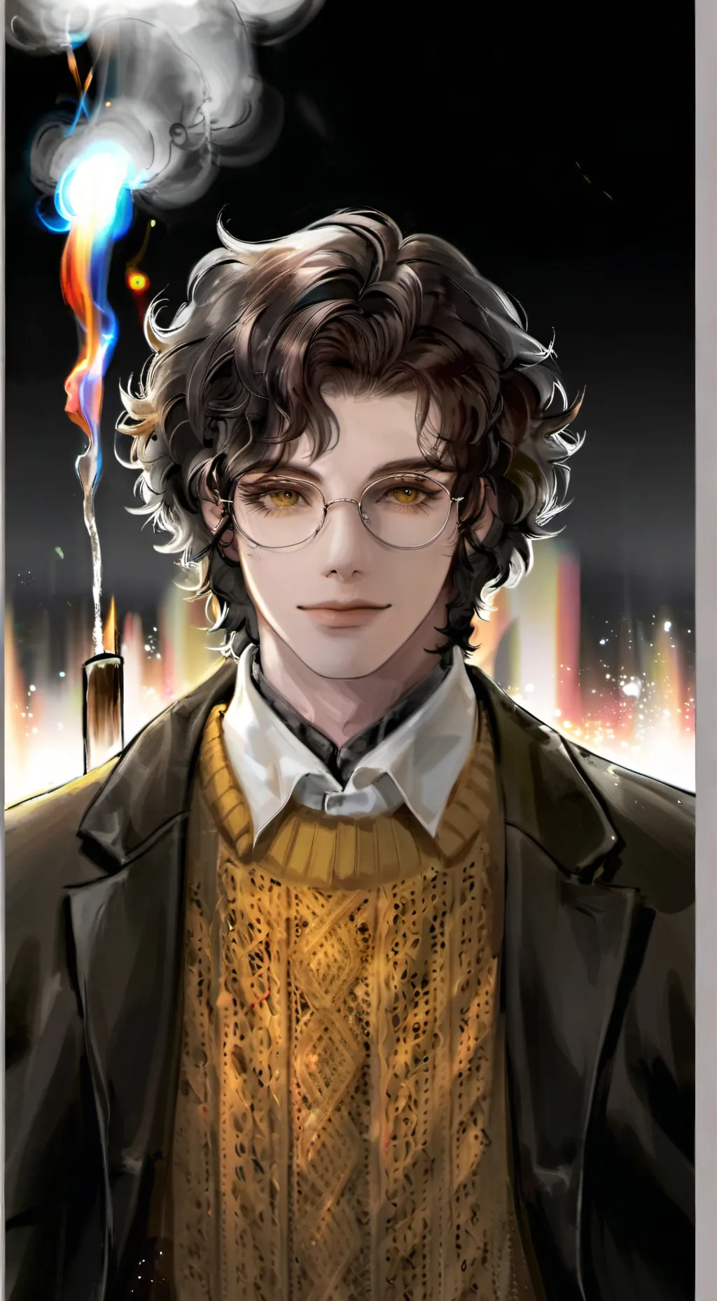 ai character: WILBUR SOOT background