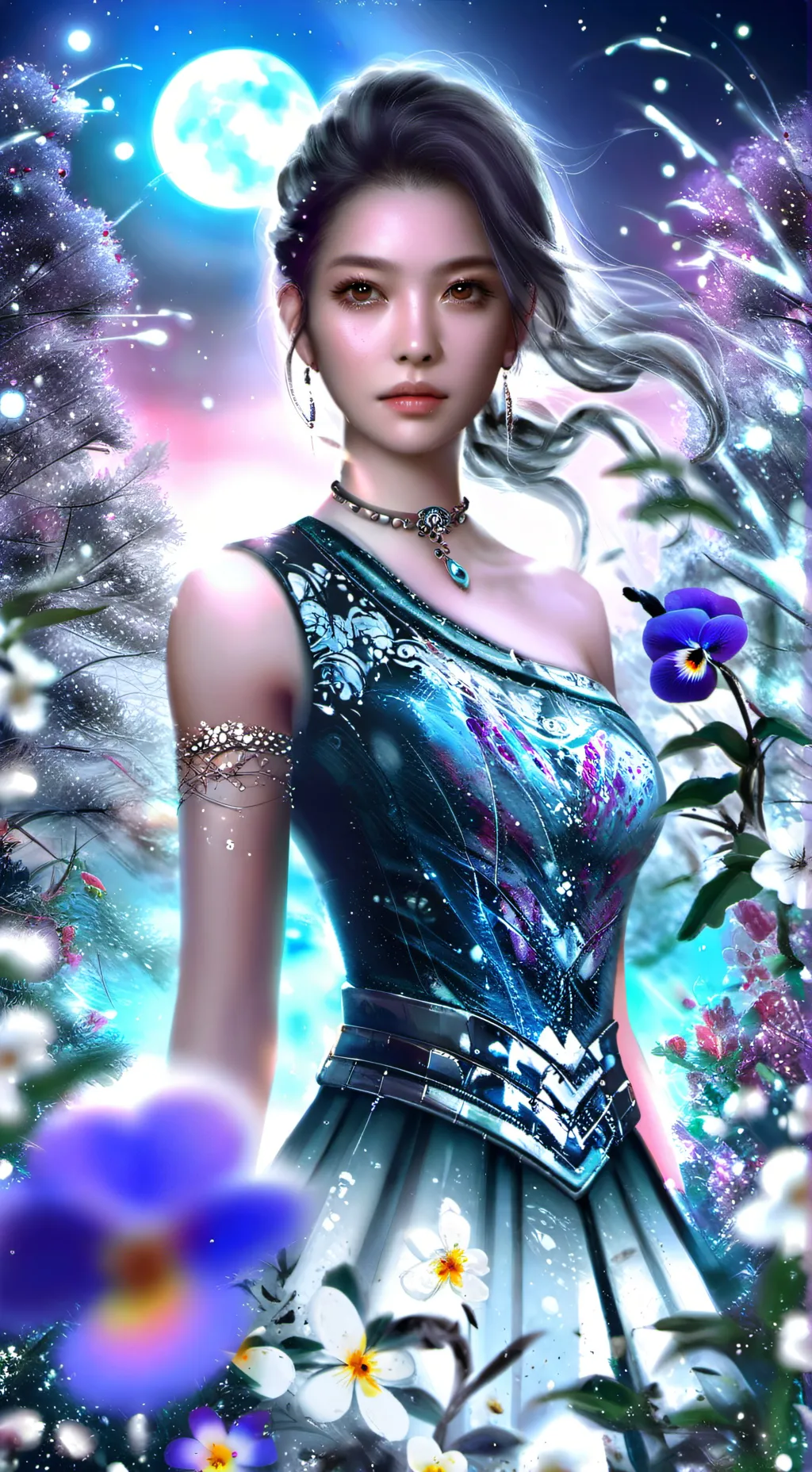 ai character: Pansy×Y/n background