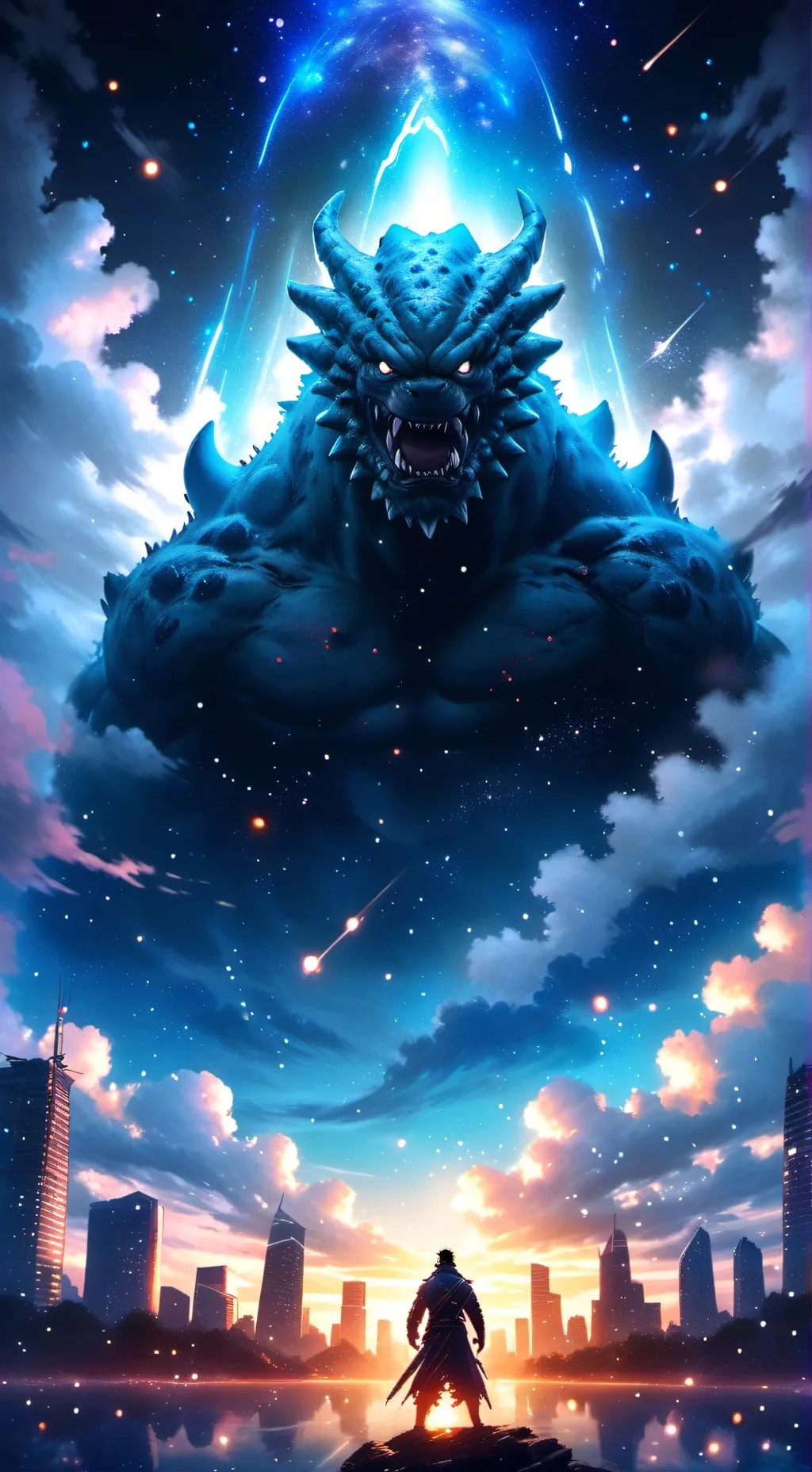 ai character: Kaijuverso background