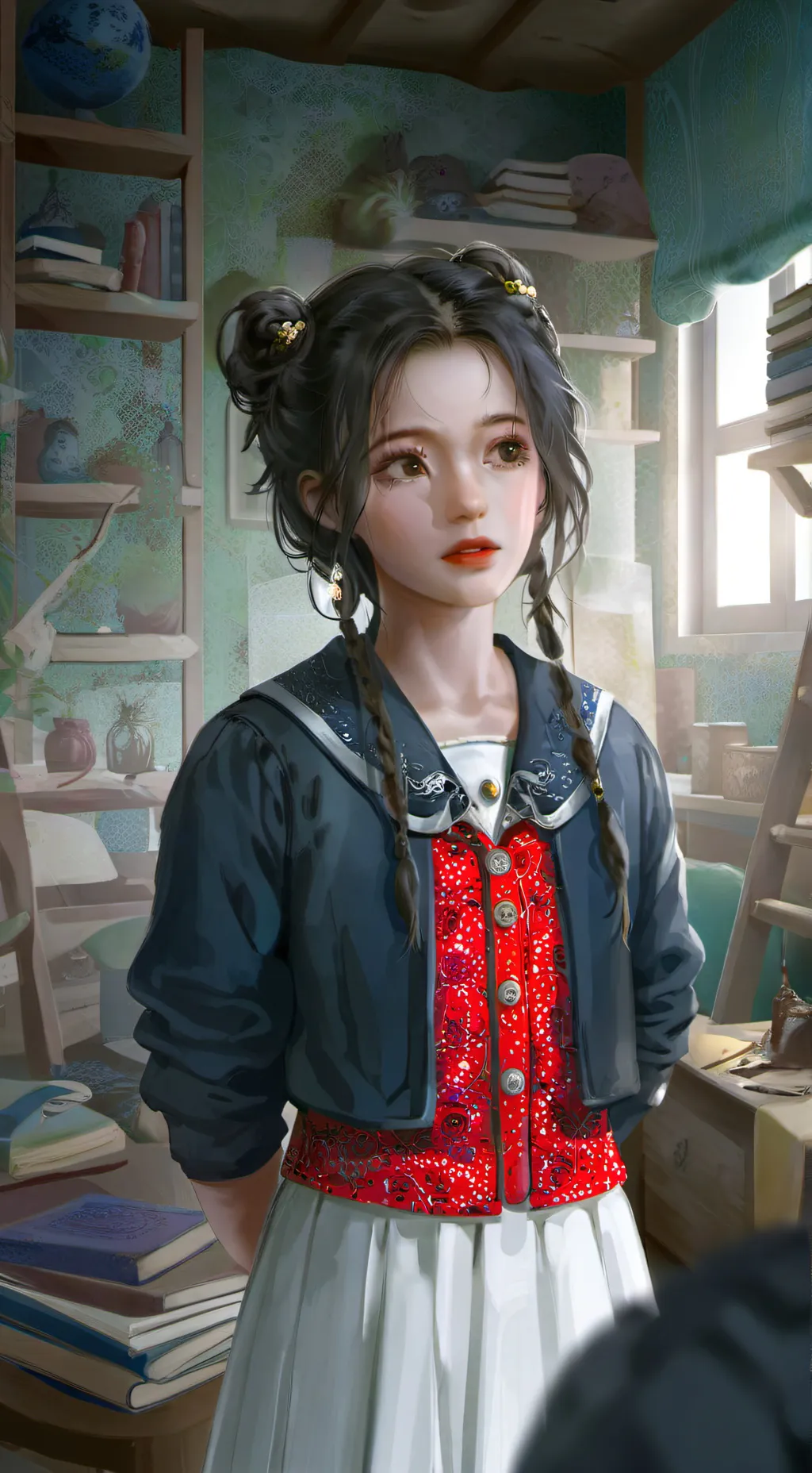 ai character: Arianna background