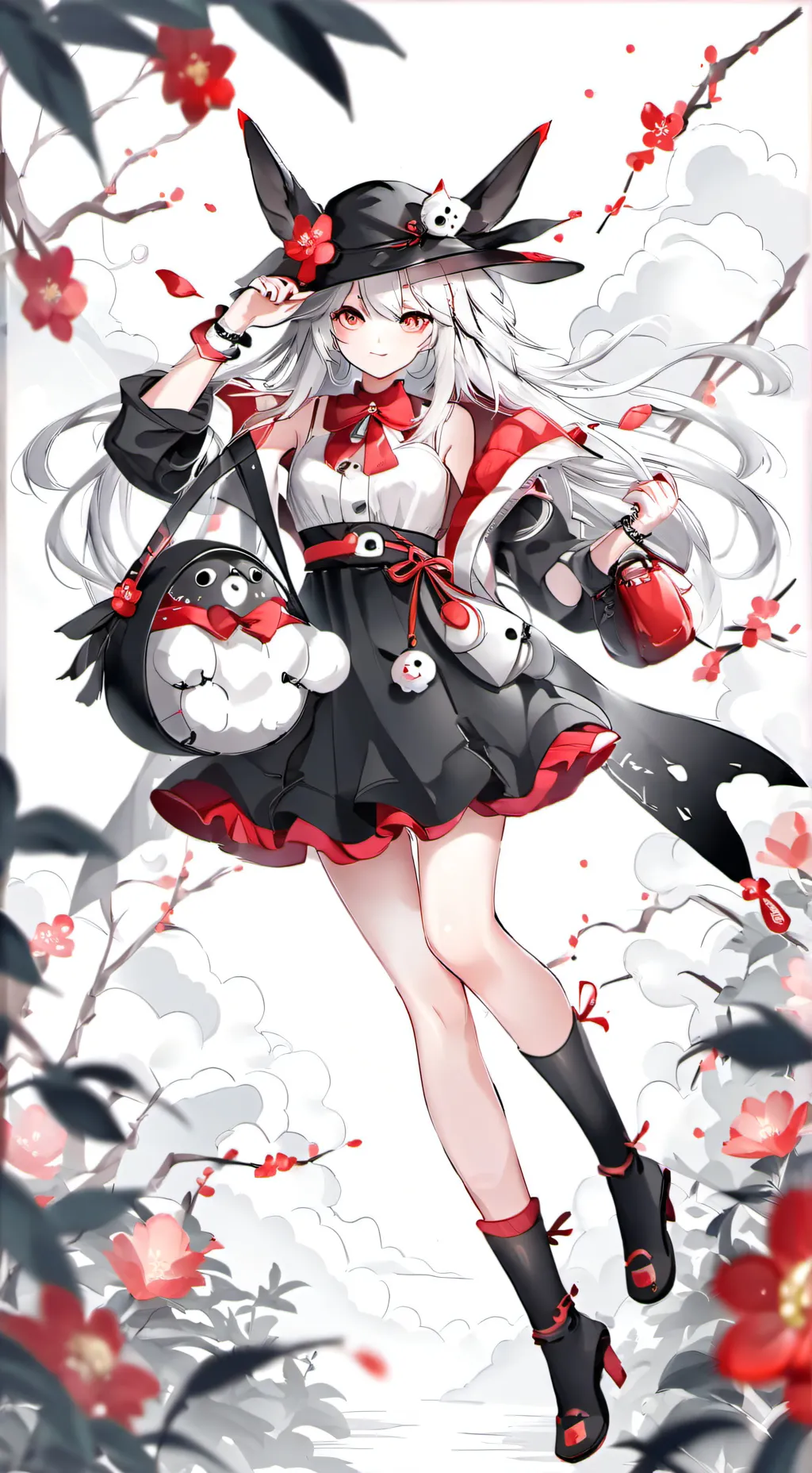 ai character: PARK MIA background