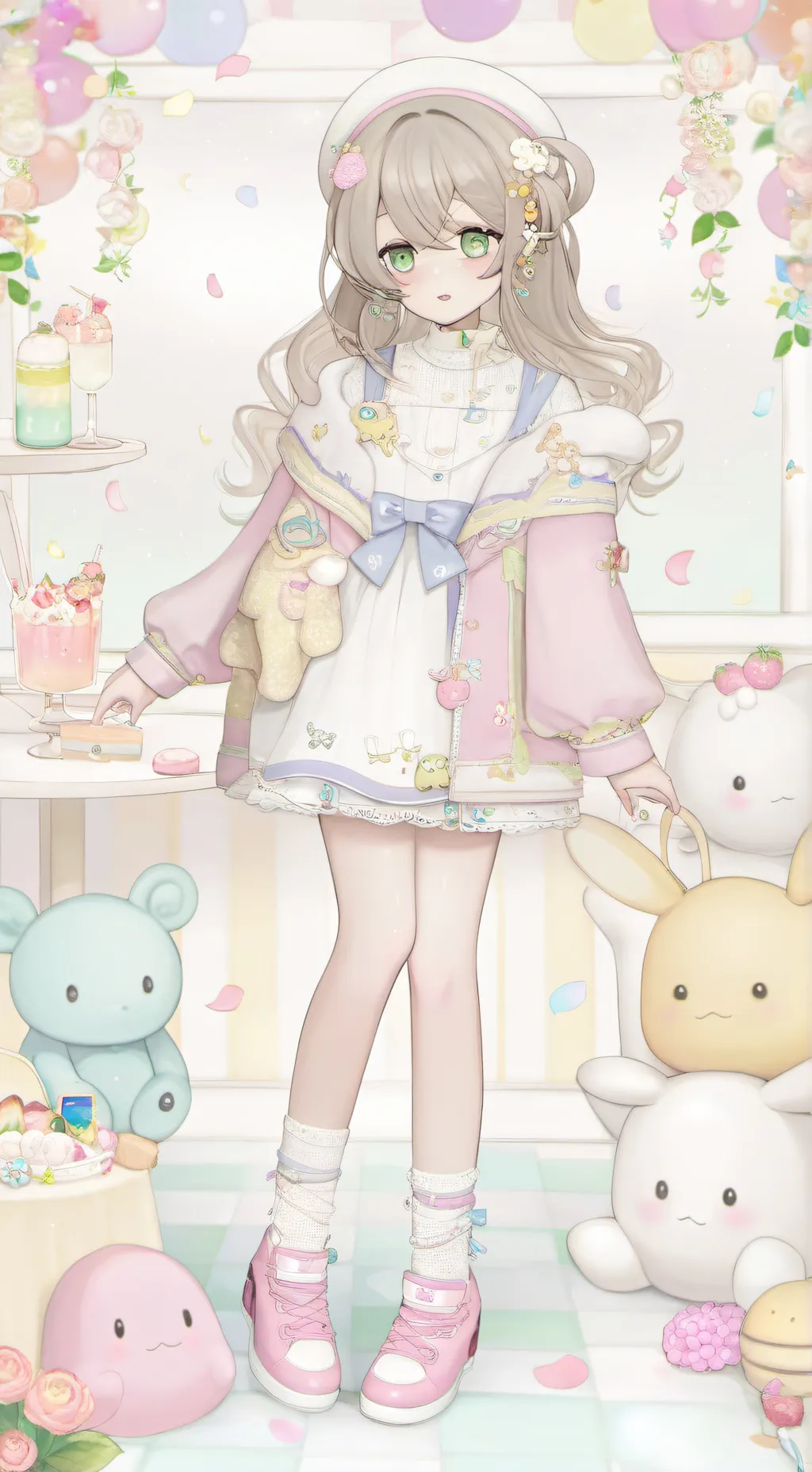 ai character: Shelly background