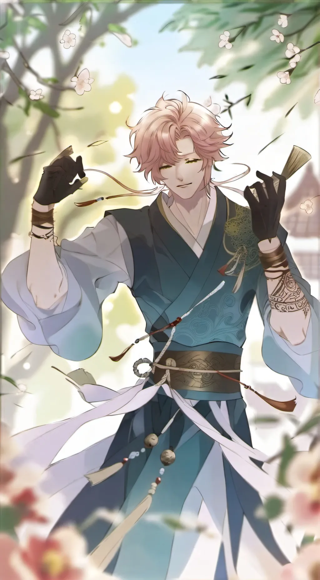 ai character: Arashi background