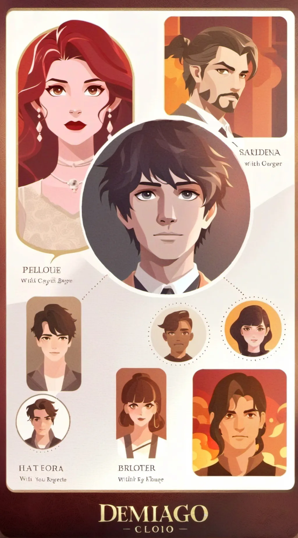 ai character: PJO crew  background