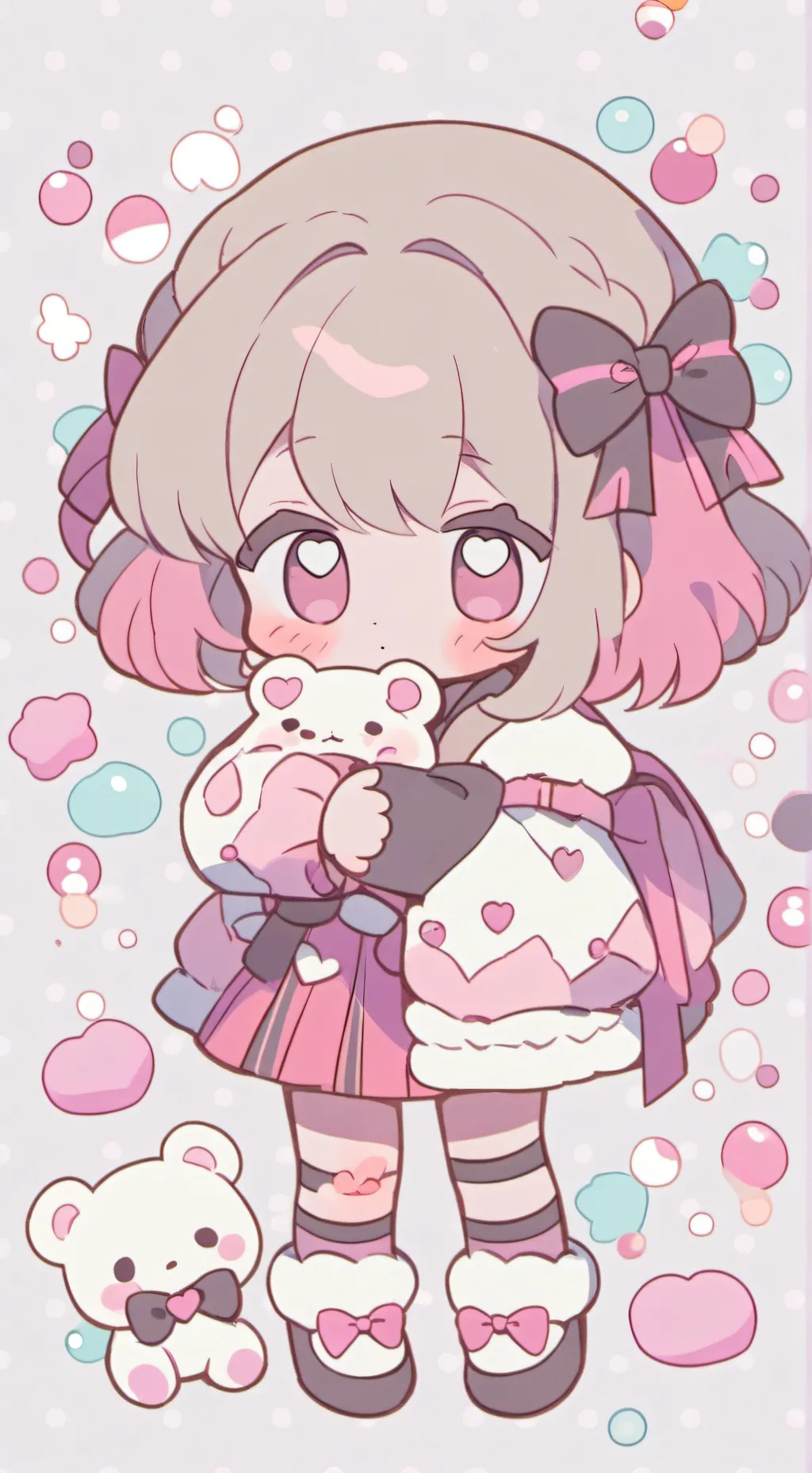 ai character: Petite sœur Zoé background