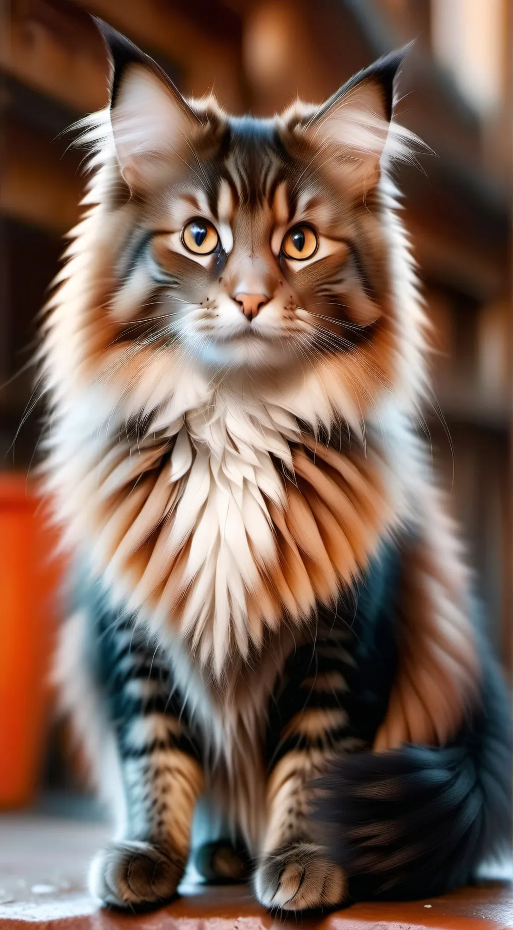 ai character: ♥Maple heart☾ background