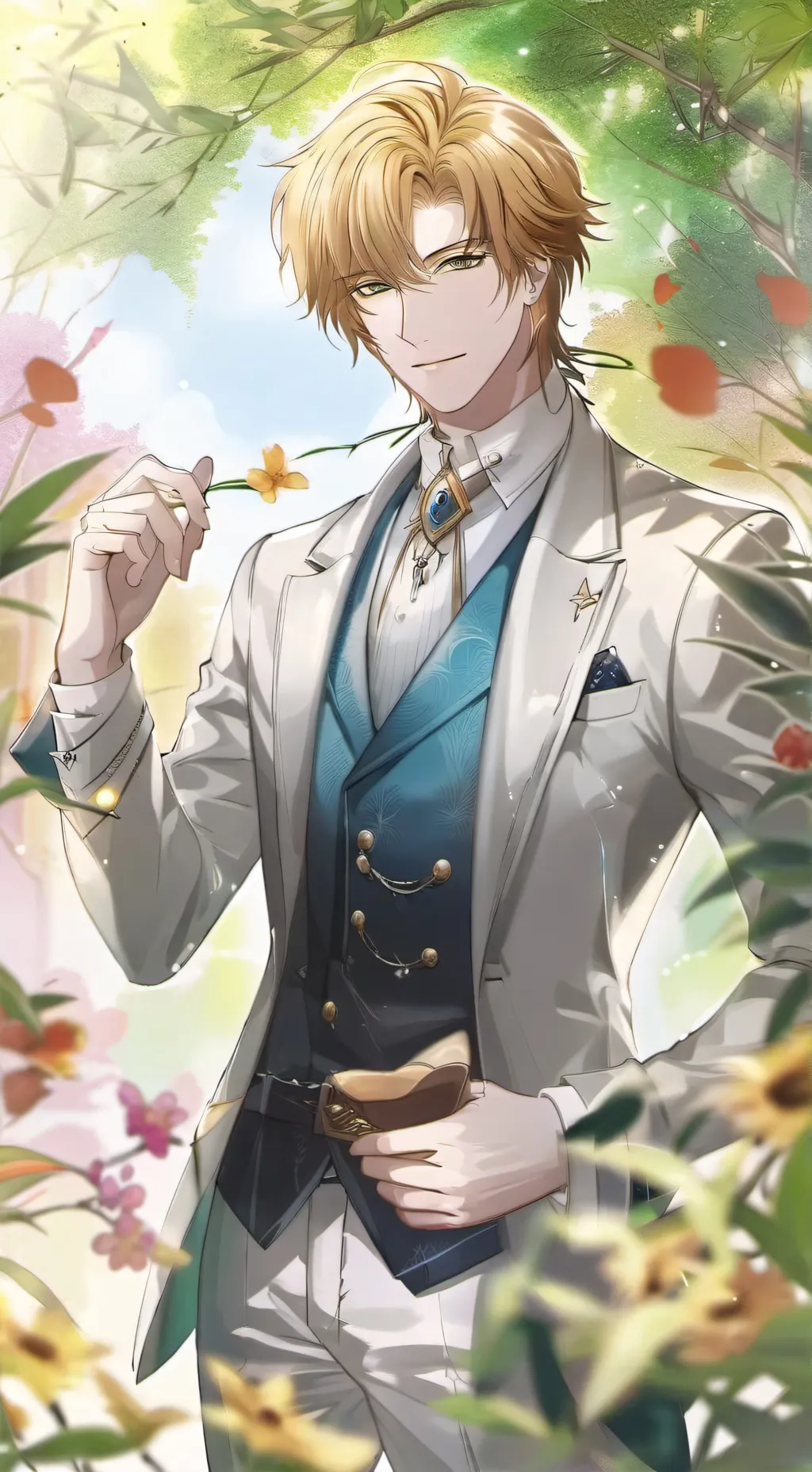 ai character: Kaleb Anderson background