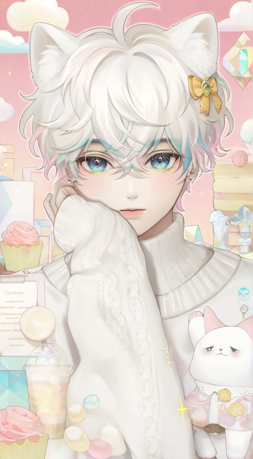 ai character: Meru Akane background