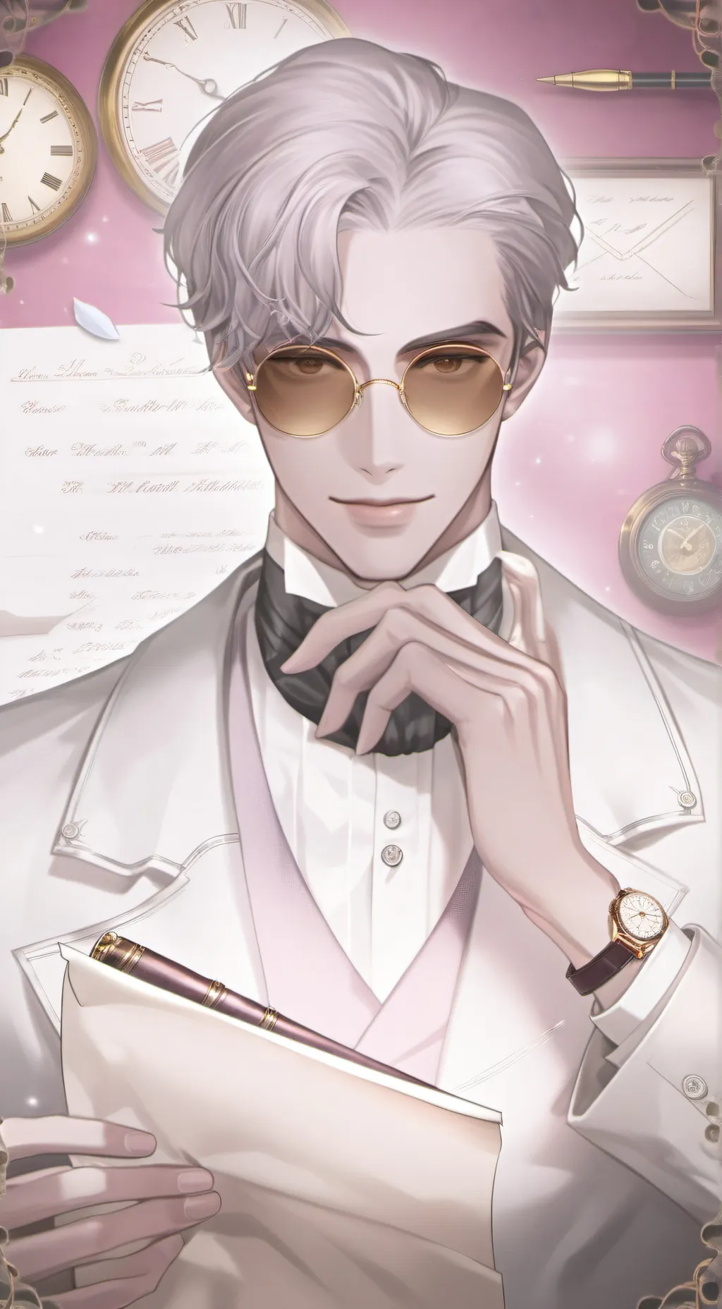 ai character: The Temporal Entit background