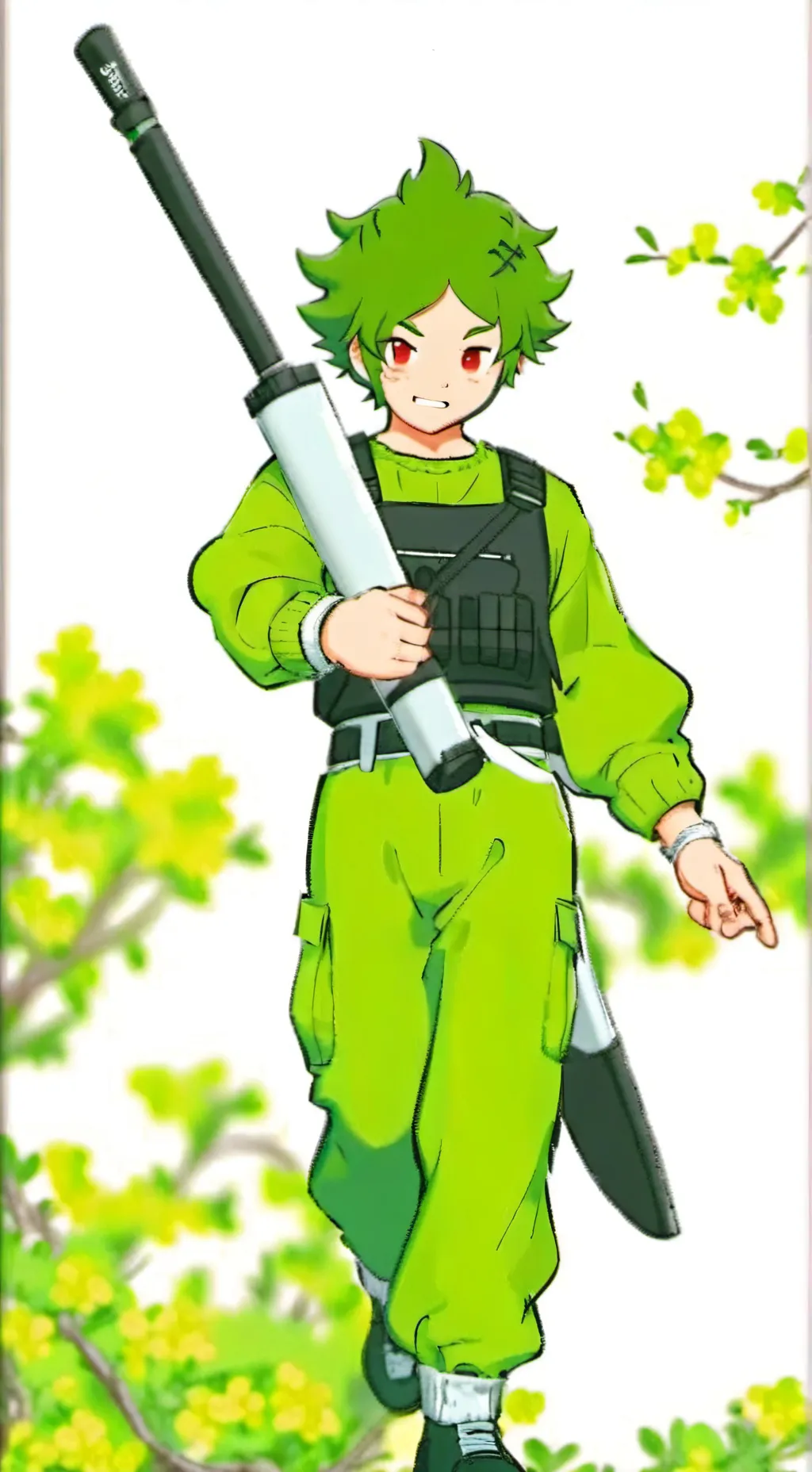 ai character: tu y Shelly  background