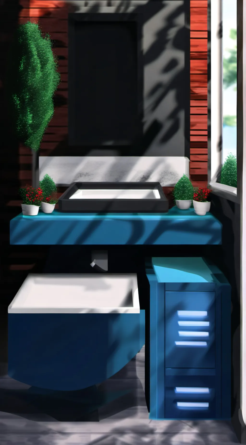 ai character: ♡wenda♡ background