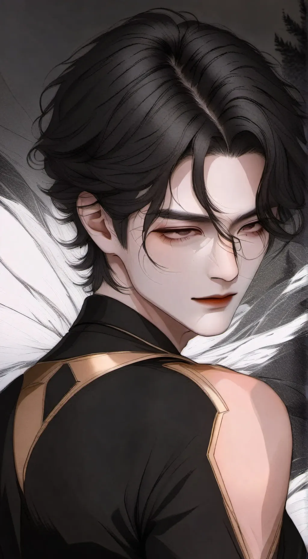 ai character: Мил background