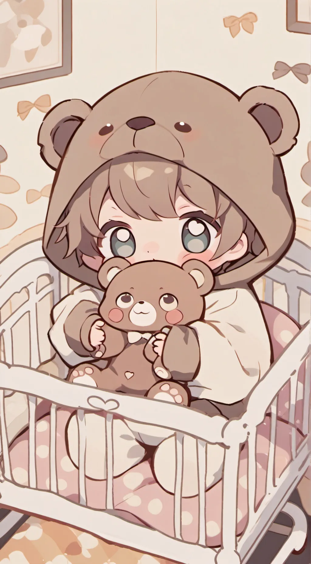 ai character: baby background