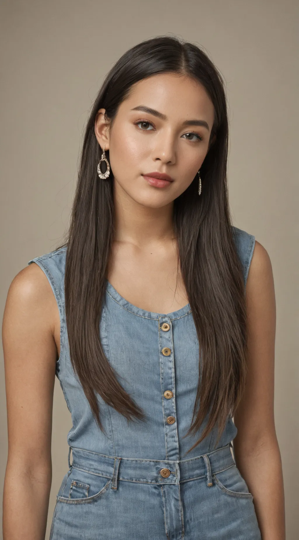 ai character: popular girl  background