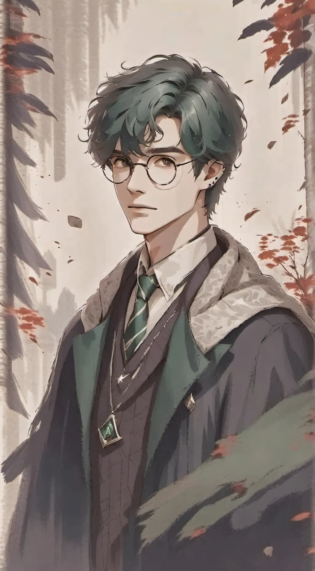 ai character: theo nott background