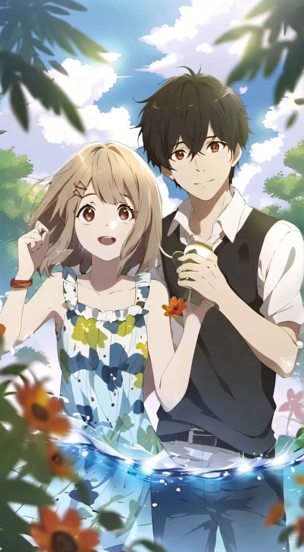 ai character: Hannie♡♡♡ background