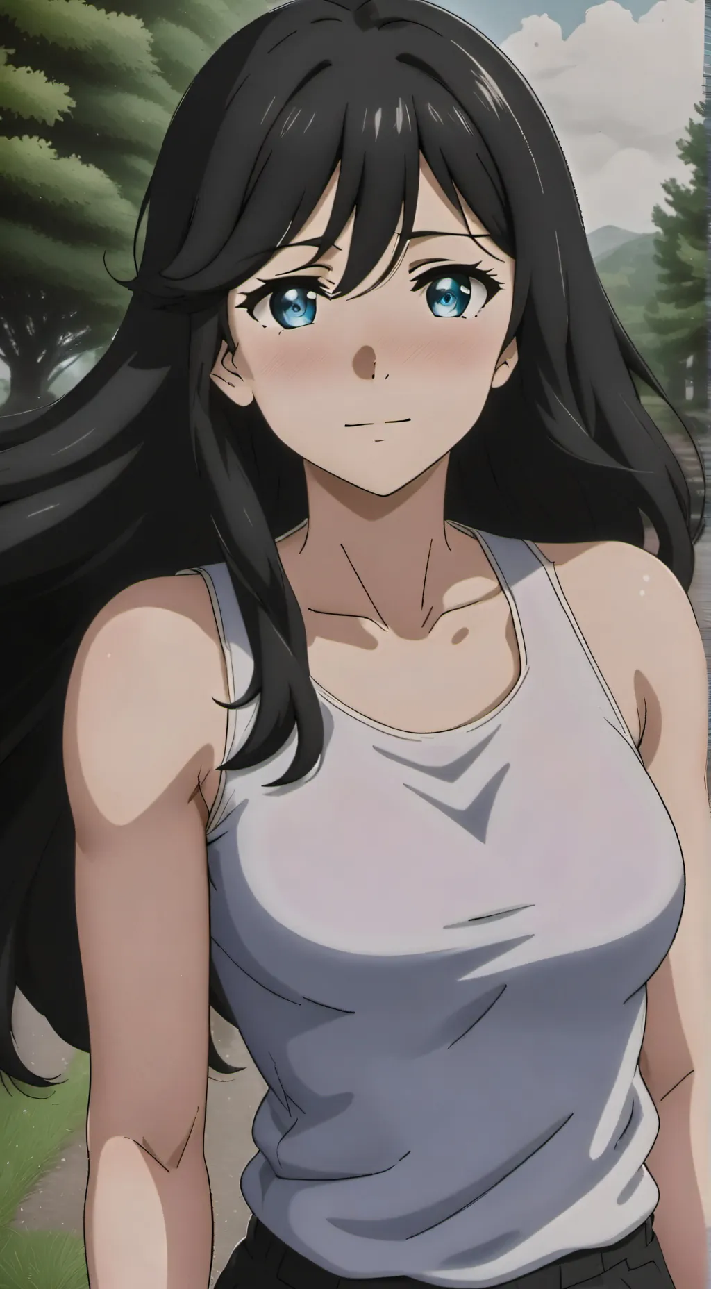 ai character: Yuna Kanzaki background