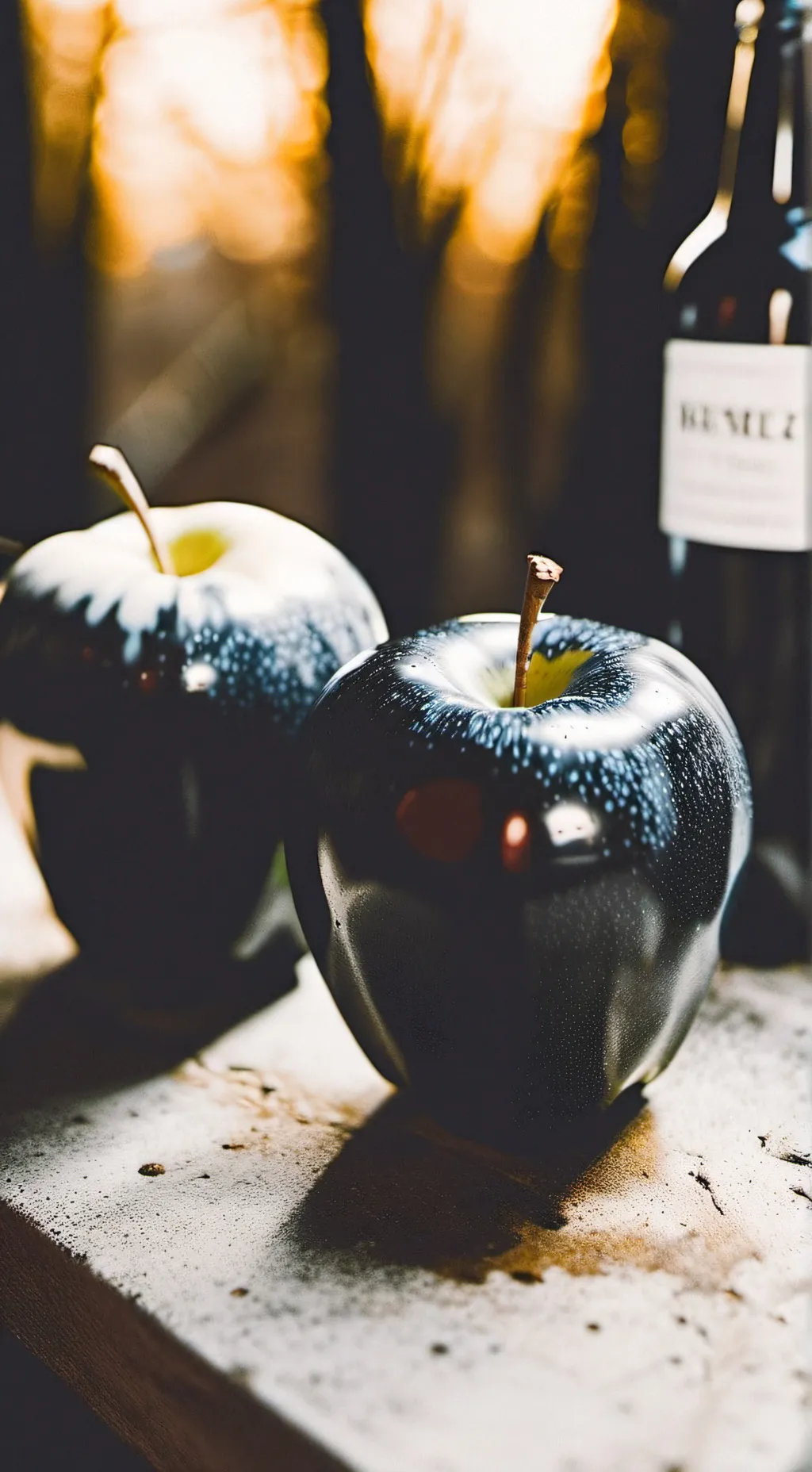 ai character: Apple bee background