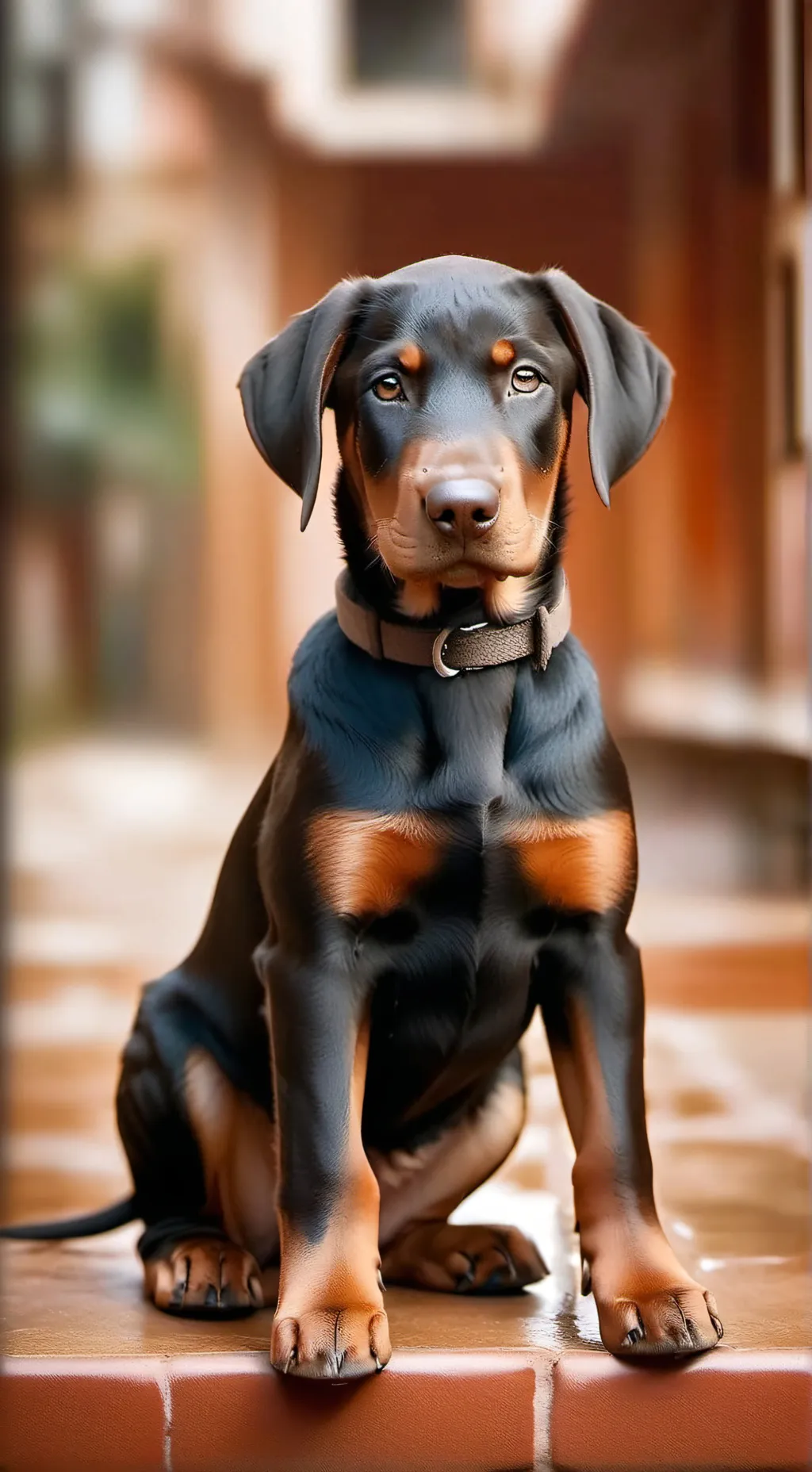 Talkie AI - Chat with Doberman puppy 