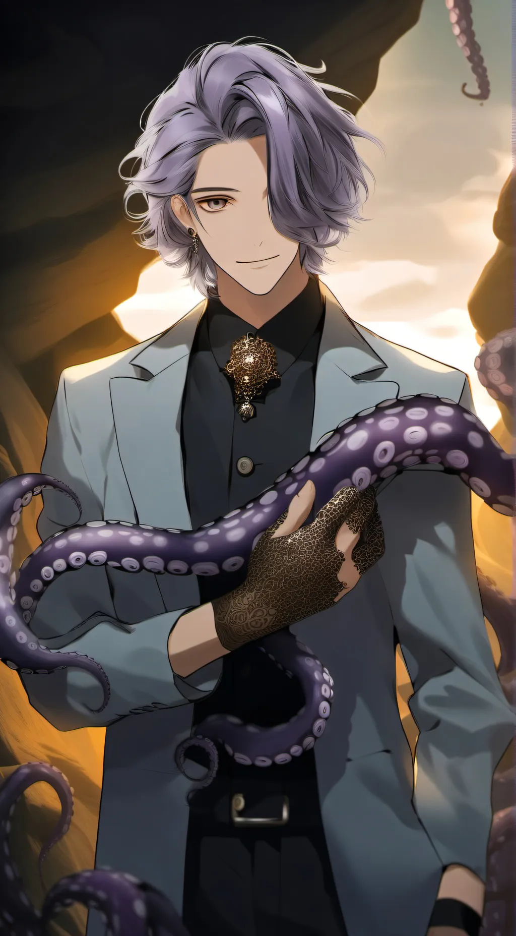 ai character: Cal background