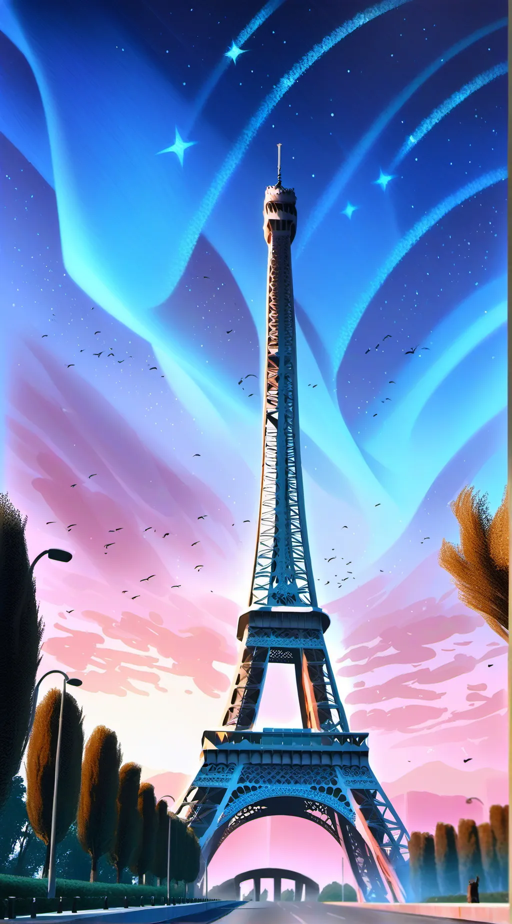 ai character: MIRACOLOUS🐈‍⬛  background