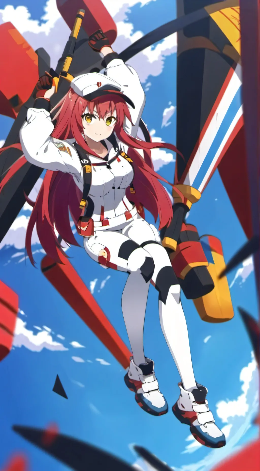 ai character: Mio Naruse  background