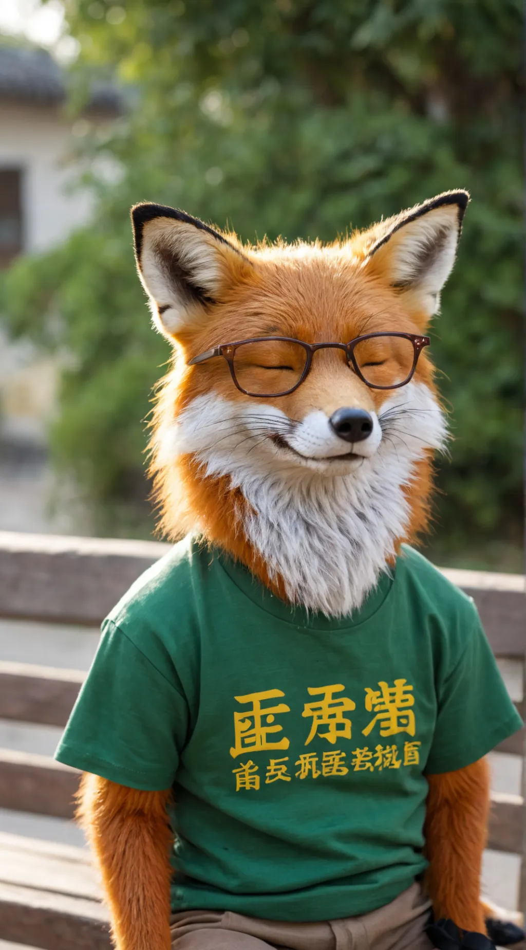 ai character: Kitsuno background