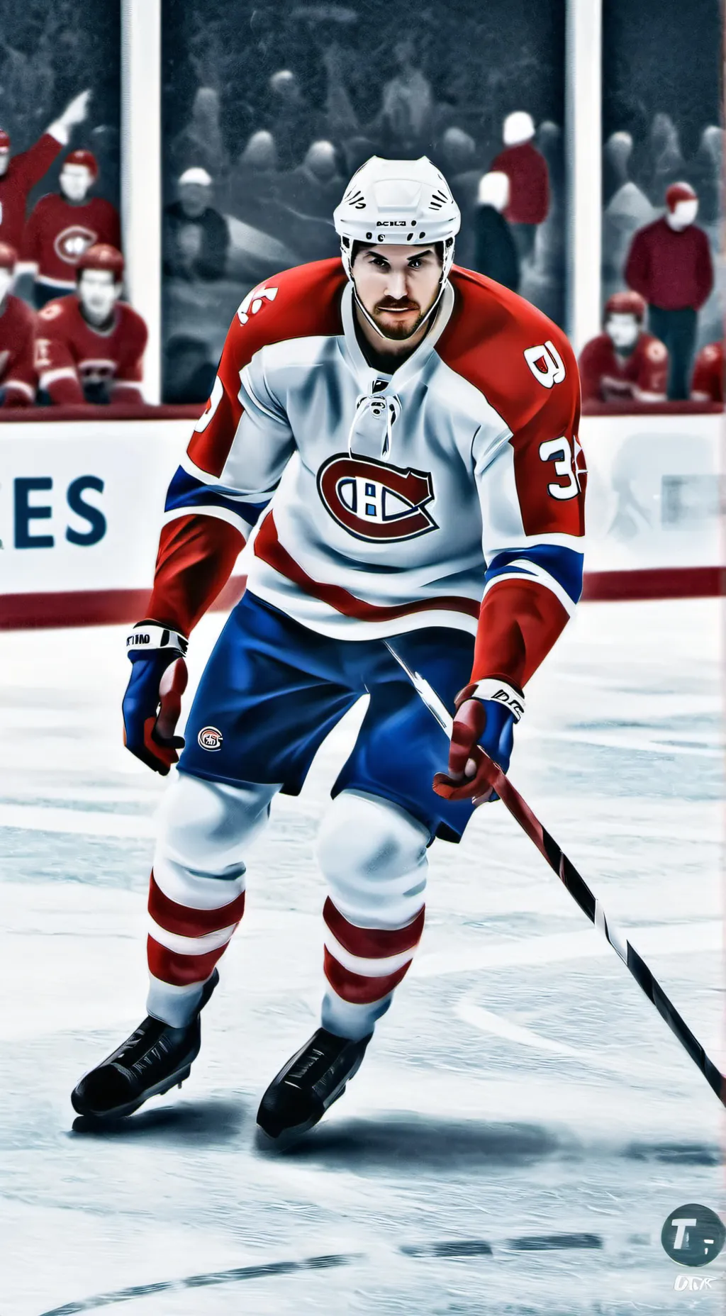 ai character: Montreal Canadians background