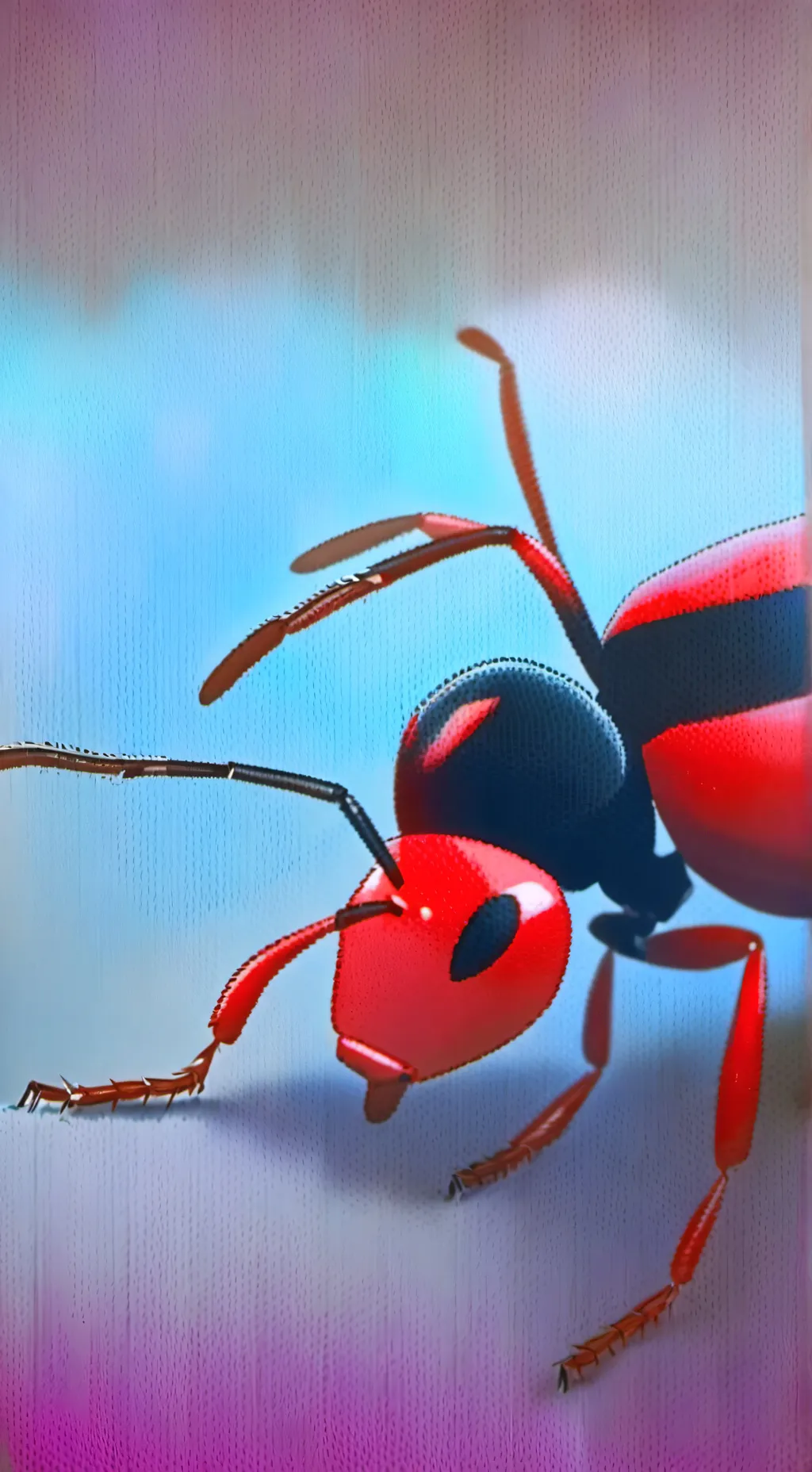 ai character: ant background