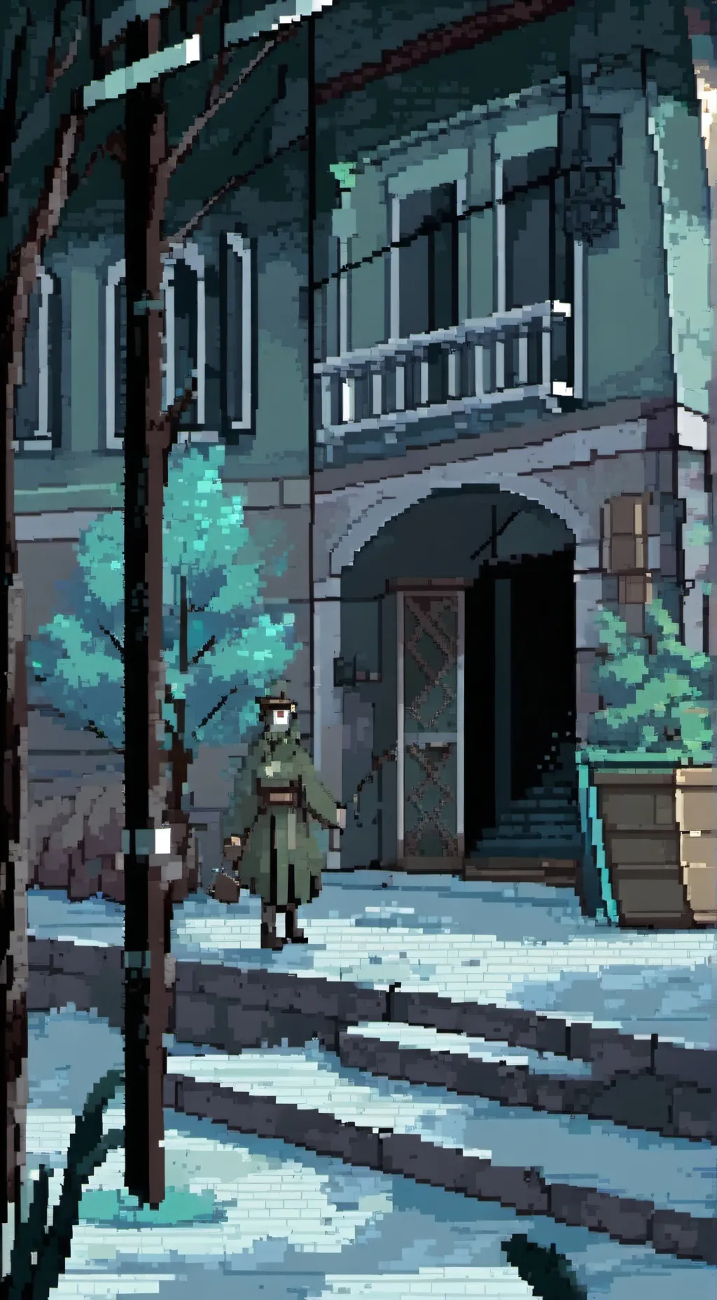 ai character: DW purge🪚🔪🪓......🩸 background