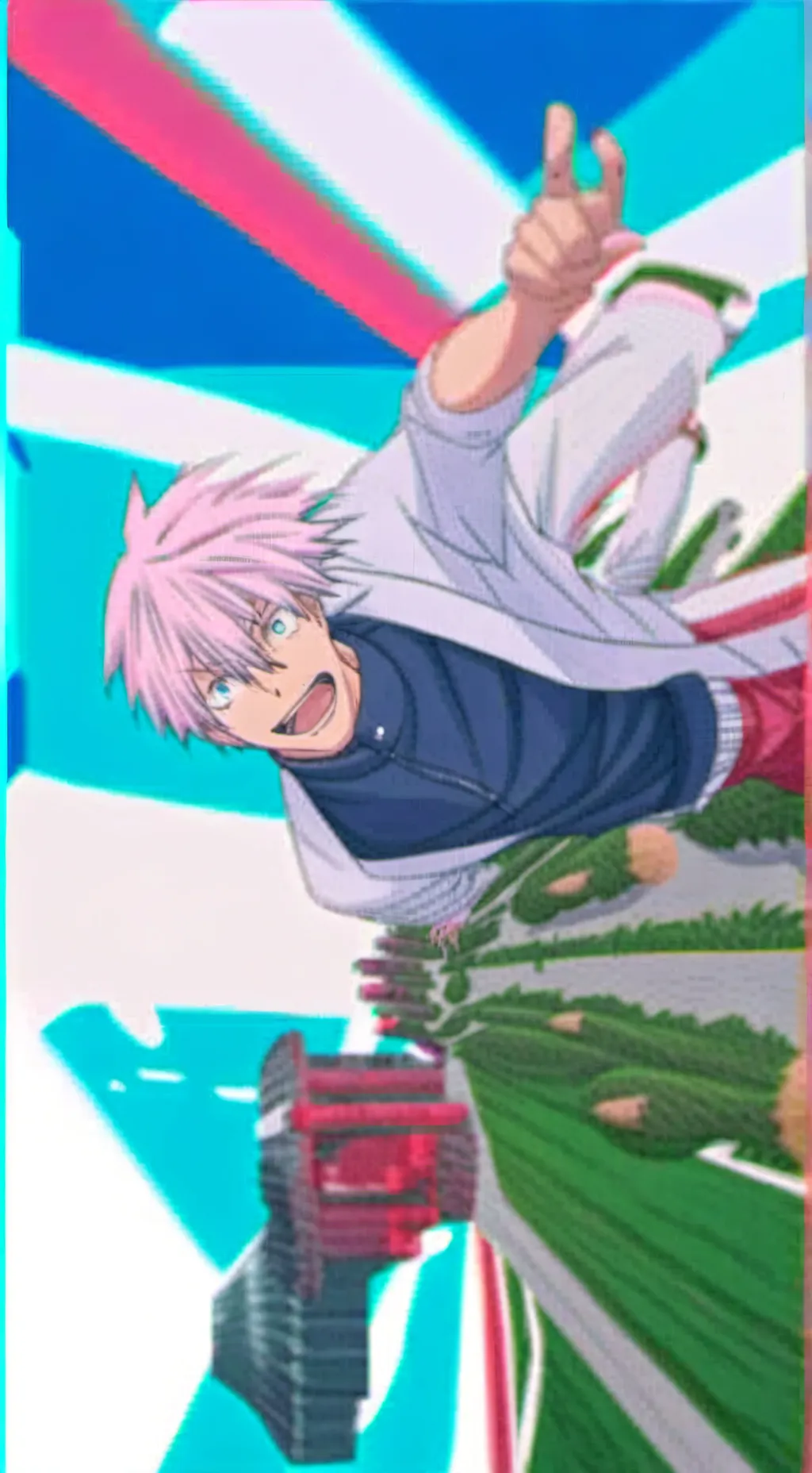 ai character: Gojo est… background