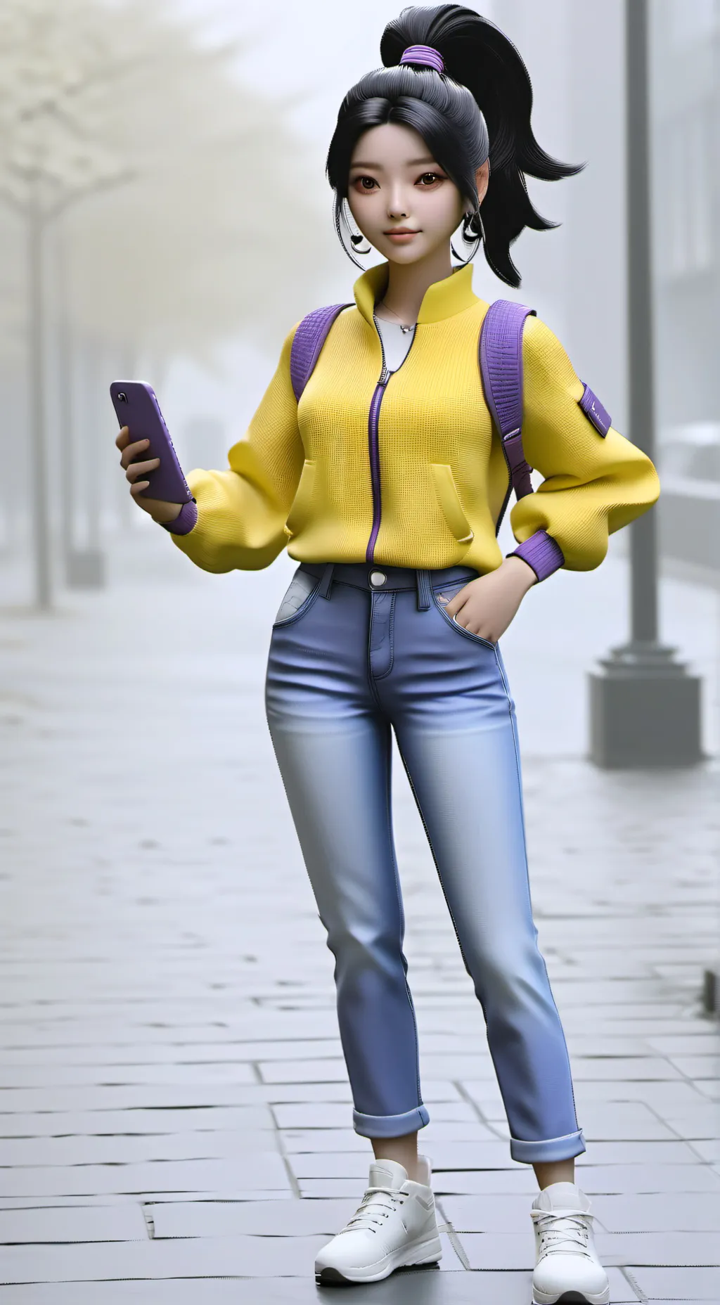 ai character: Claudia Kishi background